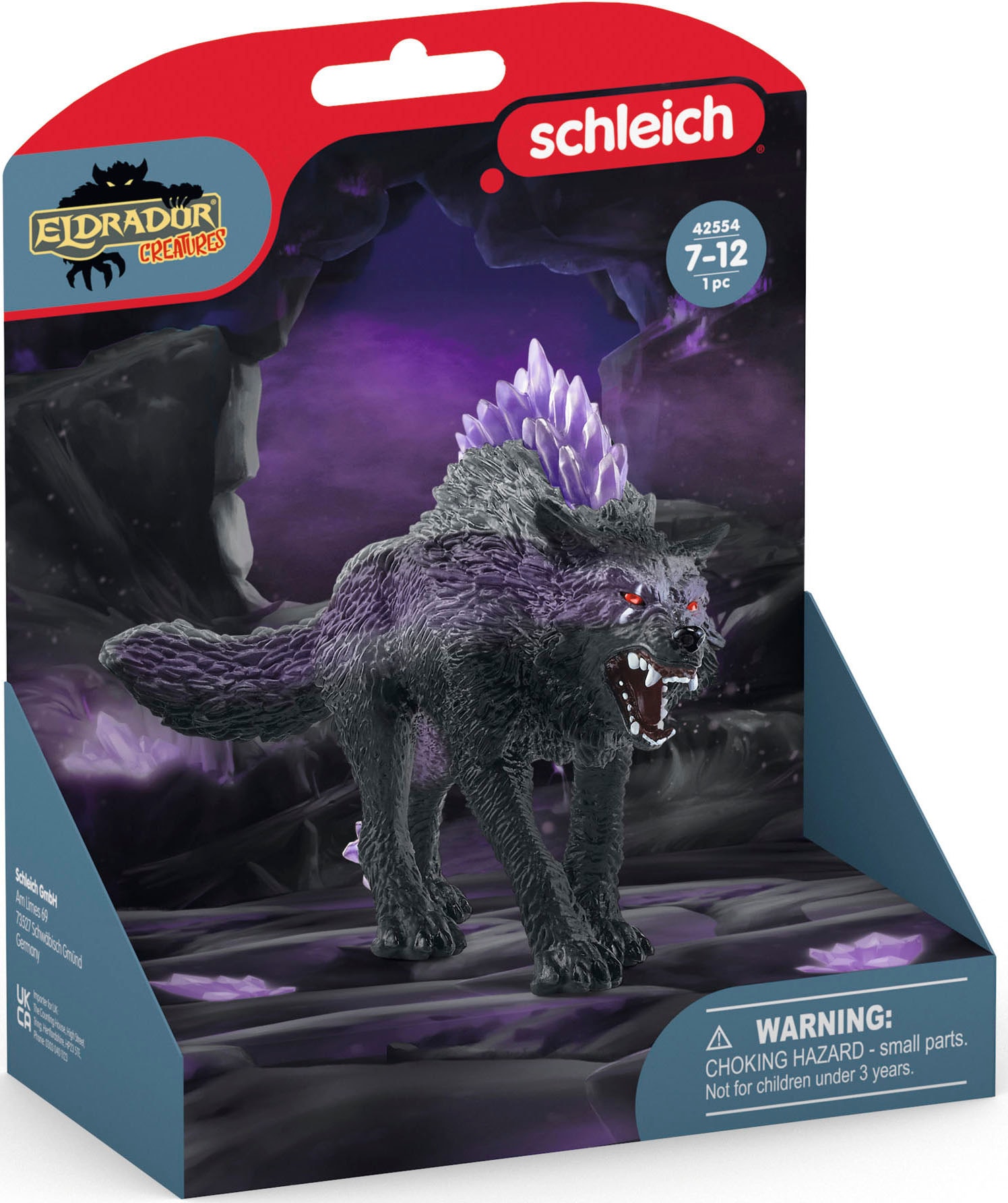 Schleich® Spielfigur »ELDRADOR®, Schattenwolf (42554)«