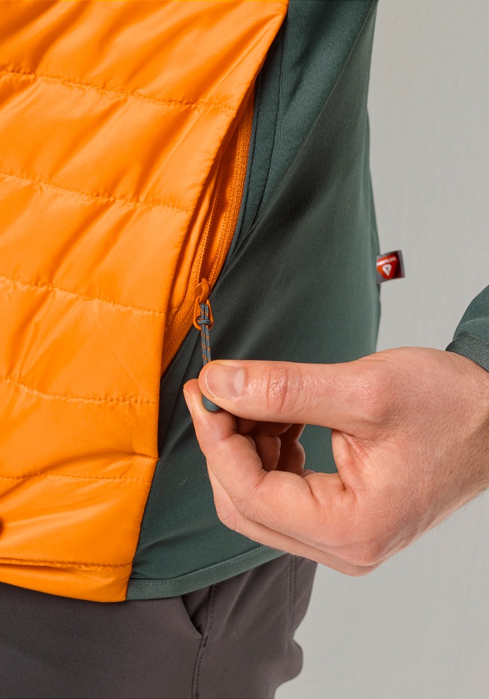 Jack Wolfskin Hybridjacke »ROUTEBURN PRO HYBRID M«, mit Kapuze