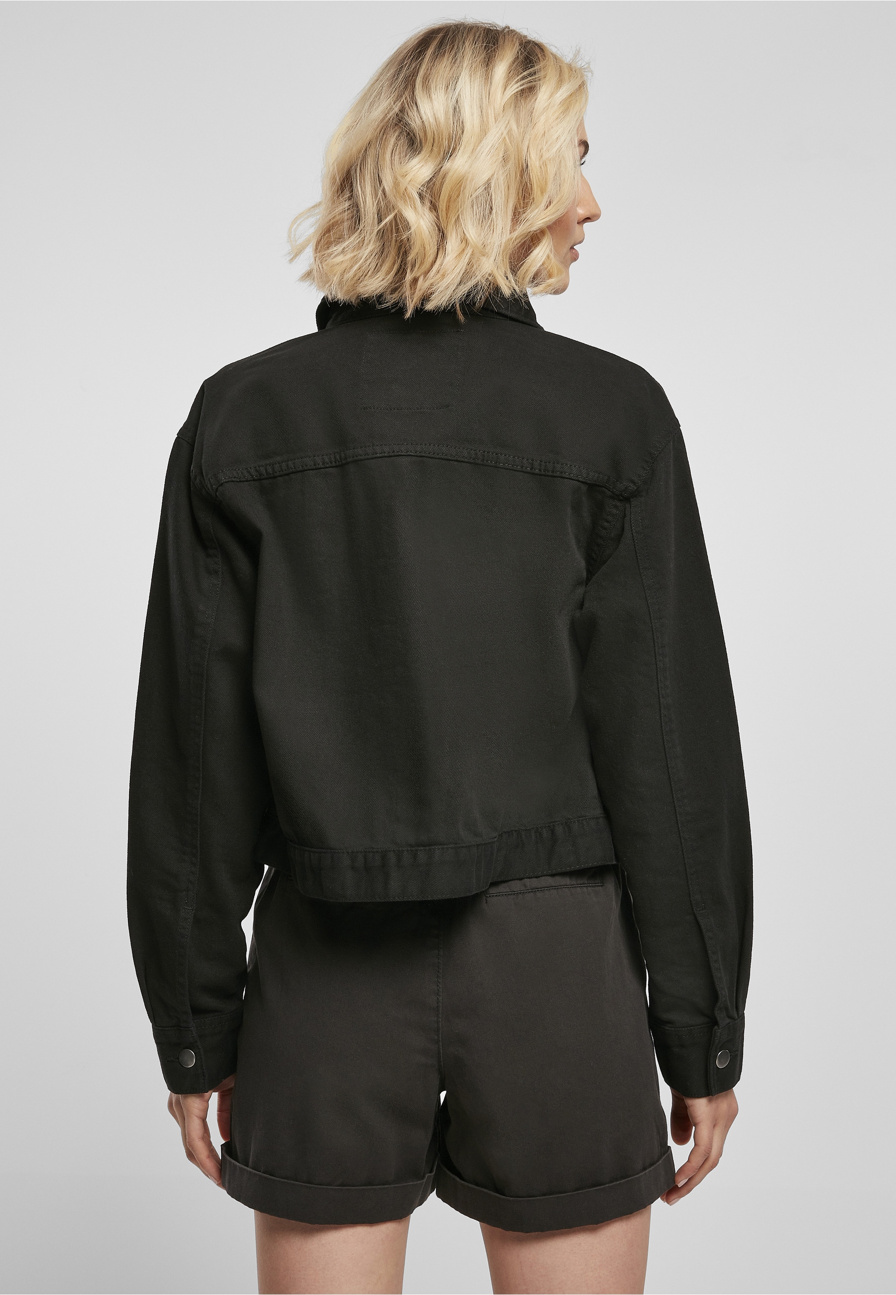 URBAN CLASSICS Langmantel »Urban Classics Damen Ladies Short Boxy Worker Jacket«