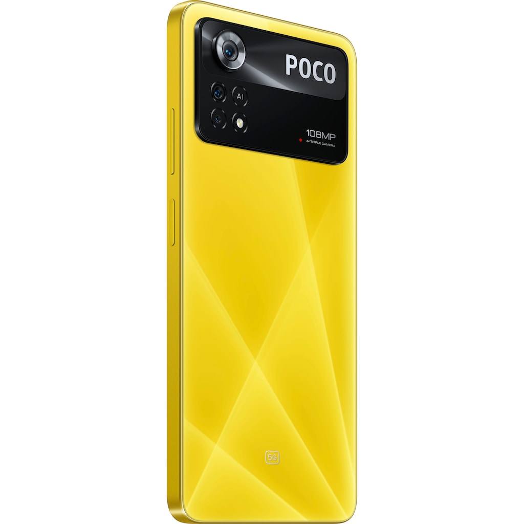 Xiaomi Smartphone »POCO X4 Pro 5G«, POCO Yellow, 16,94 cm/6,67 Zoll, 256 GB Speicherplatz, 108 MP Kamera