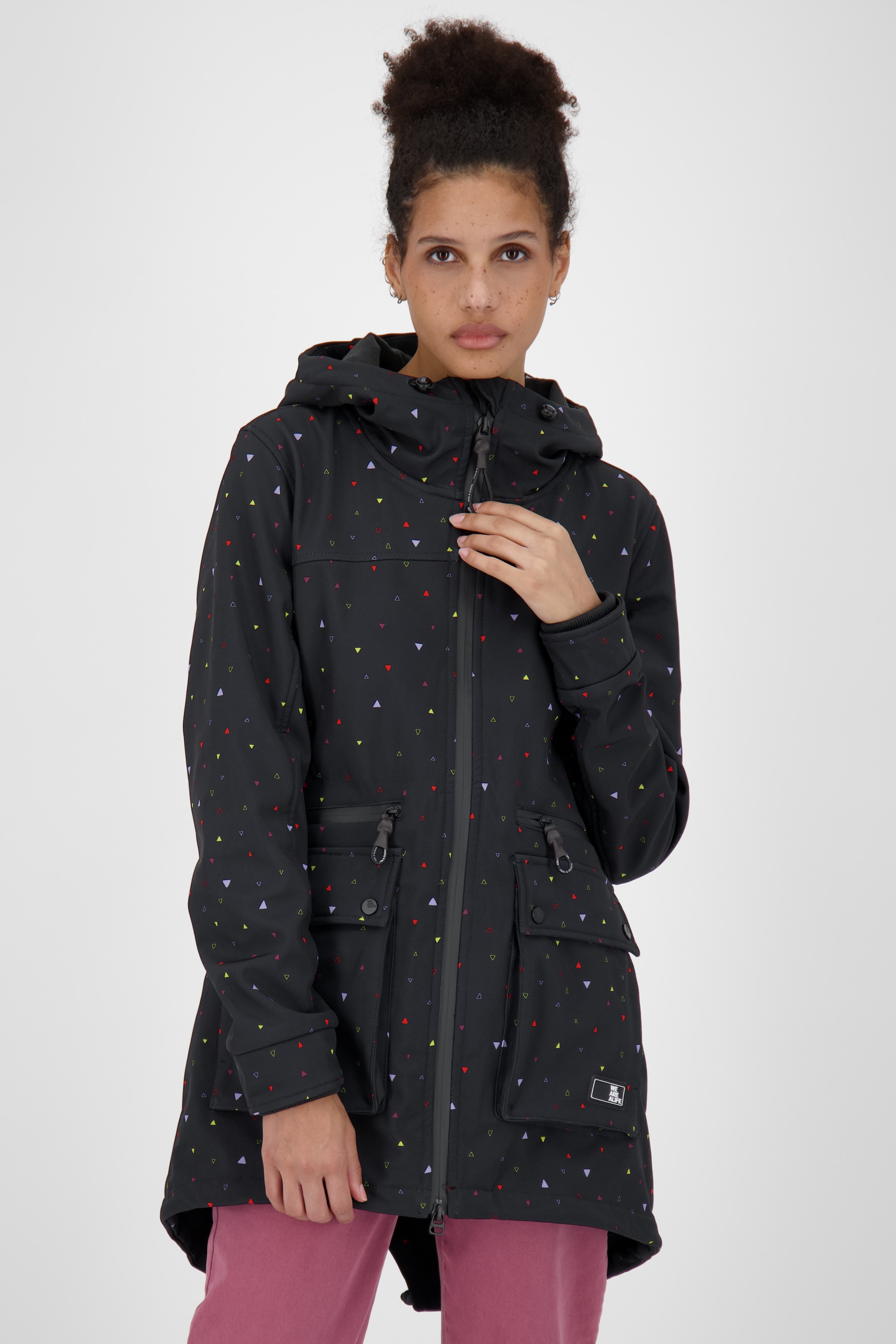 Softshelljacke »AudreyAK S Coat Damen Softshelljacke, Übergangsjacke«