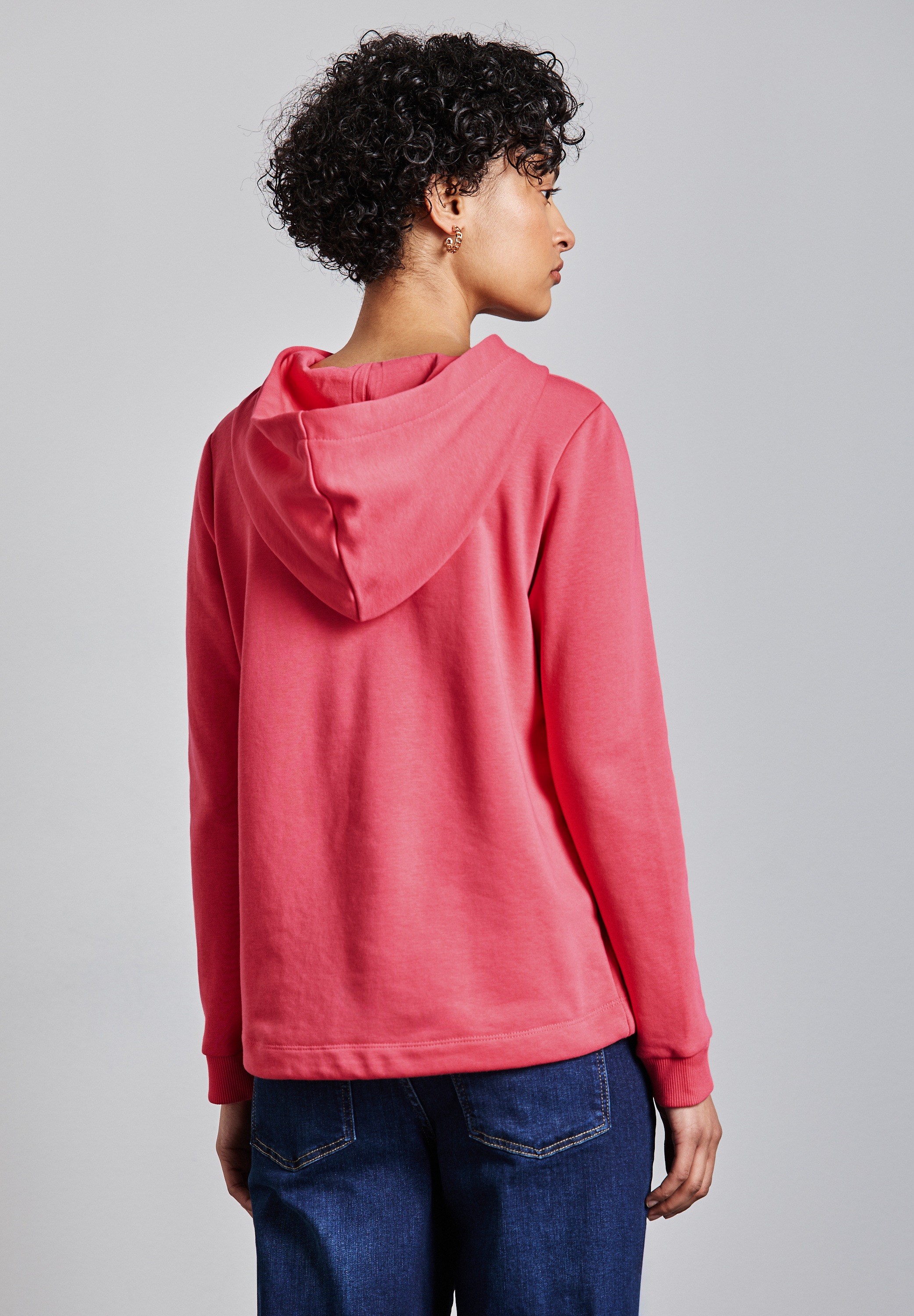 STREET ONE Hoodie, im soften Baumwoll-Mix günstig online kaufen