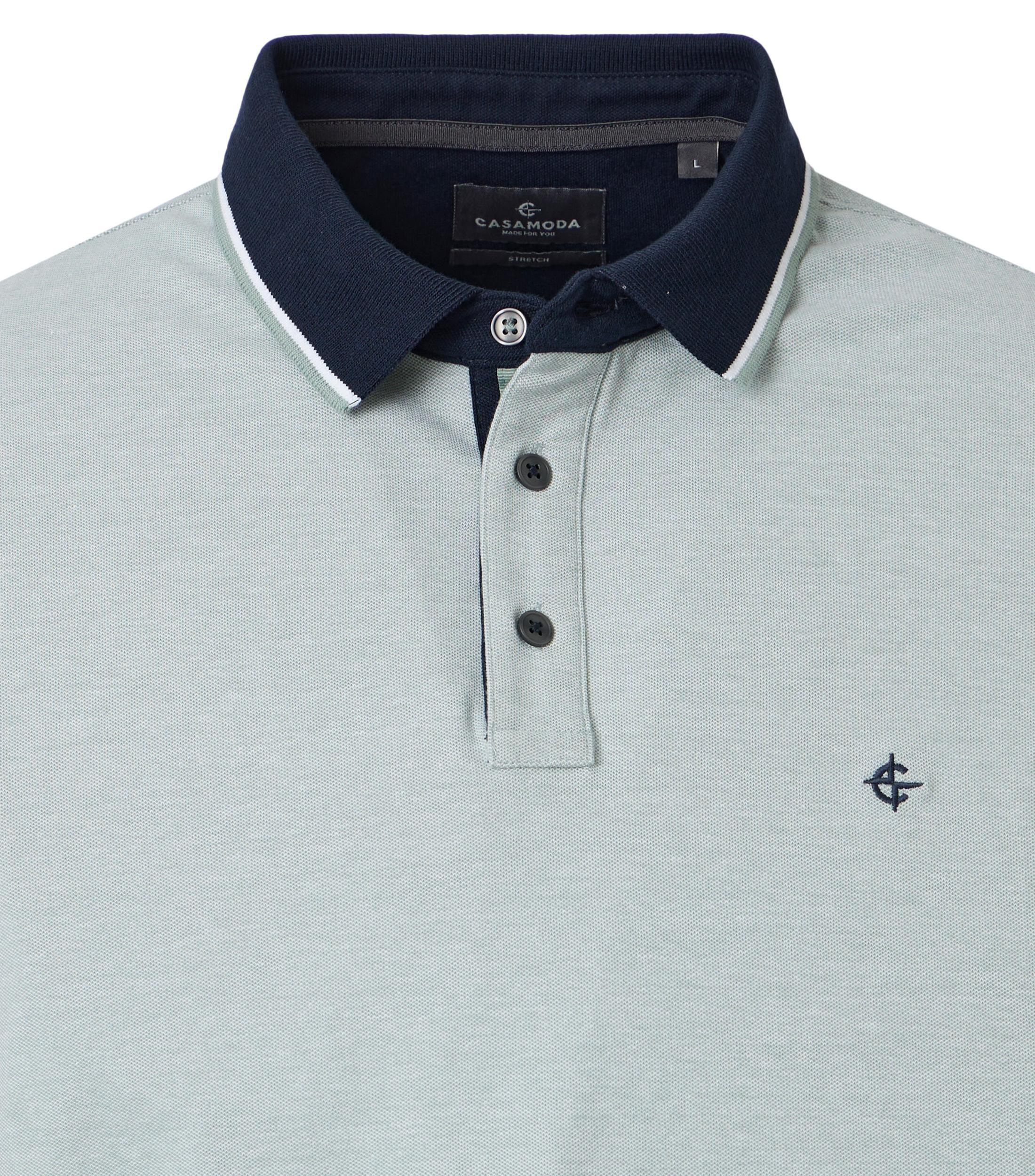 CASAMODA Poloshirt »CASAMODA Polo-Shirt uni«