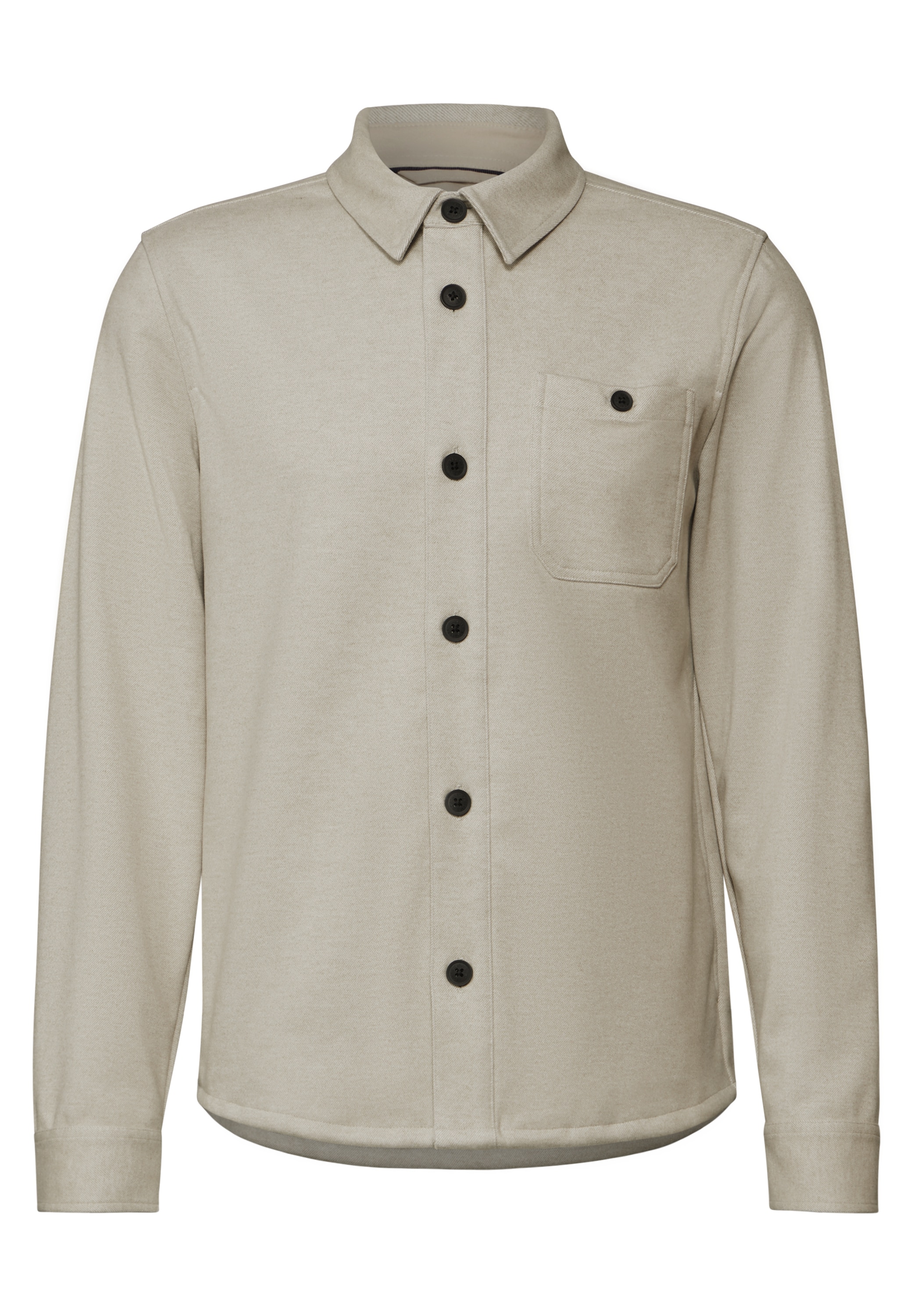 STREET ONE MEN Fleecejacke, ohne Kapuze, mit Brusttasche