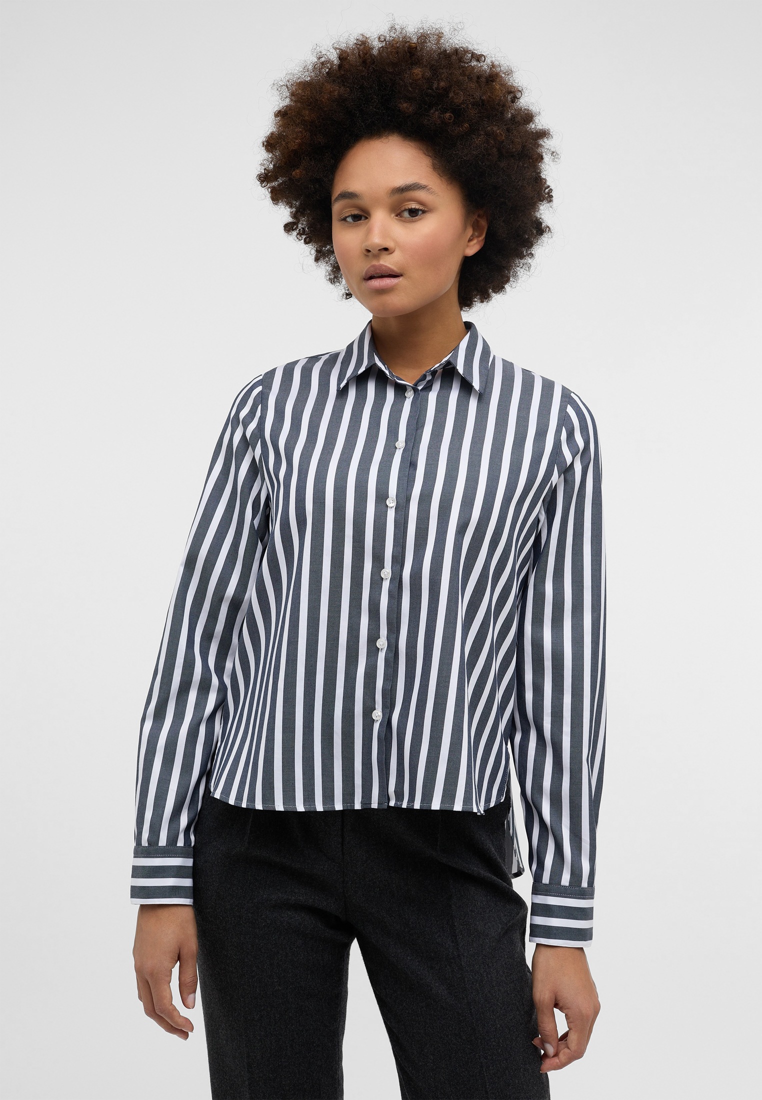 Eterna Hemdbluse "LOOSE FIT" EASY IRON (bügelleicht) günstig online kaufen