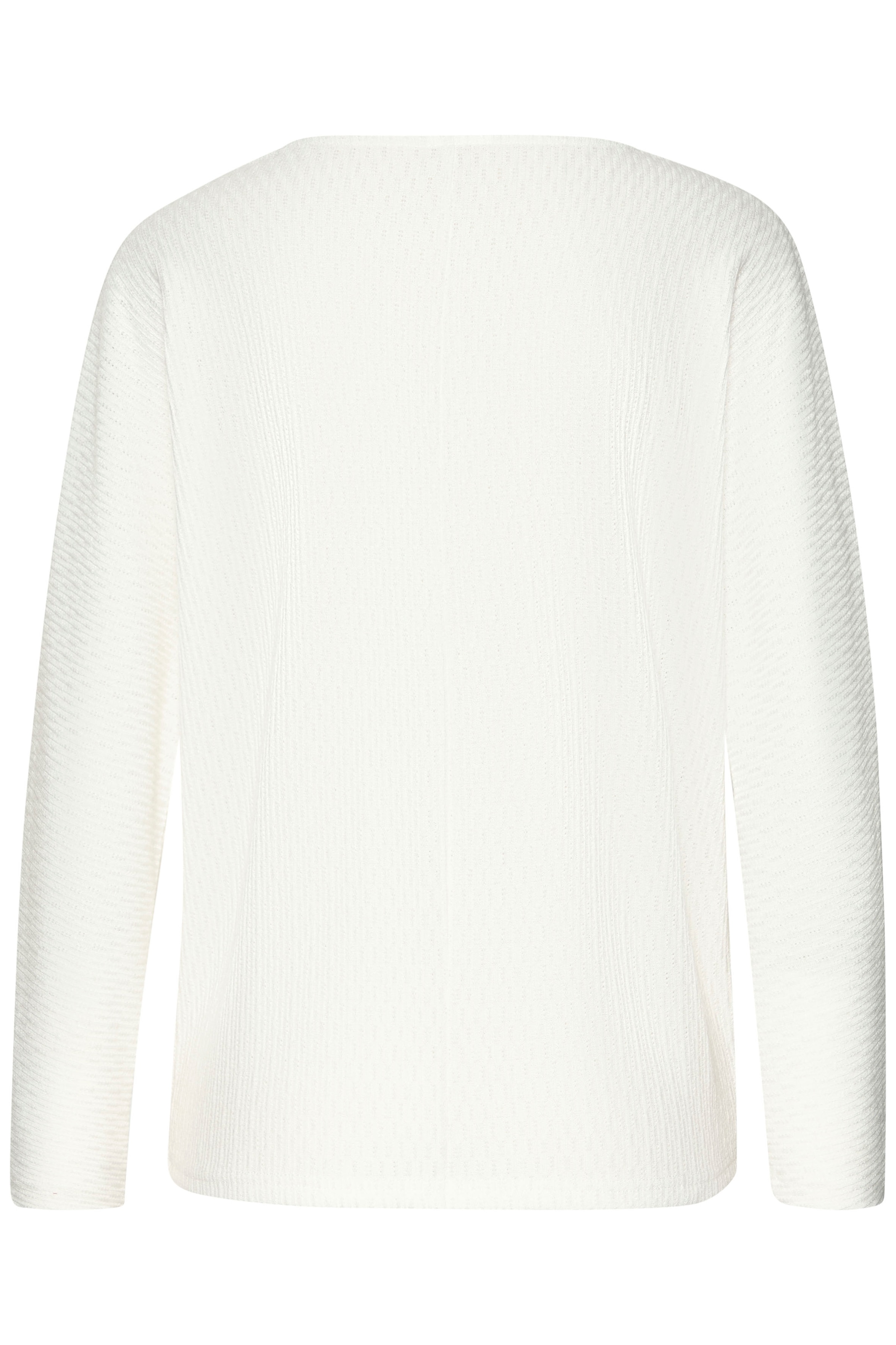 Vivance Langarmshirt »in modischer Struktur-Optik«, aus pflegeleichter Strickqualität mit Viskose