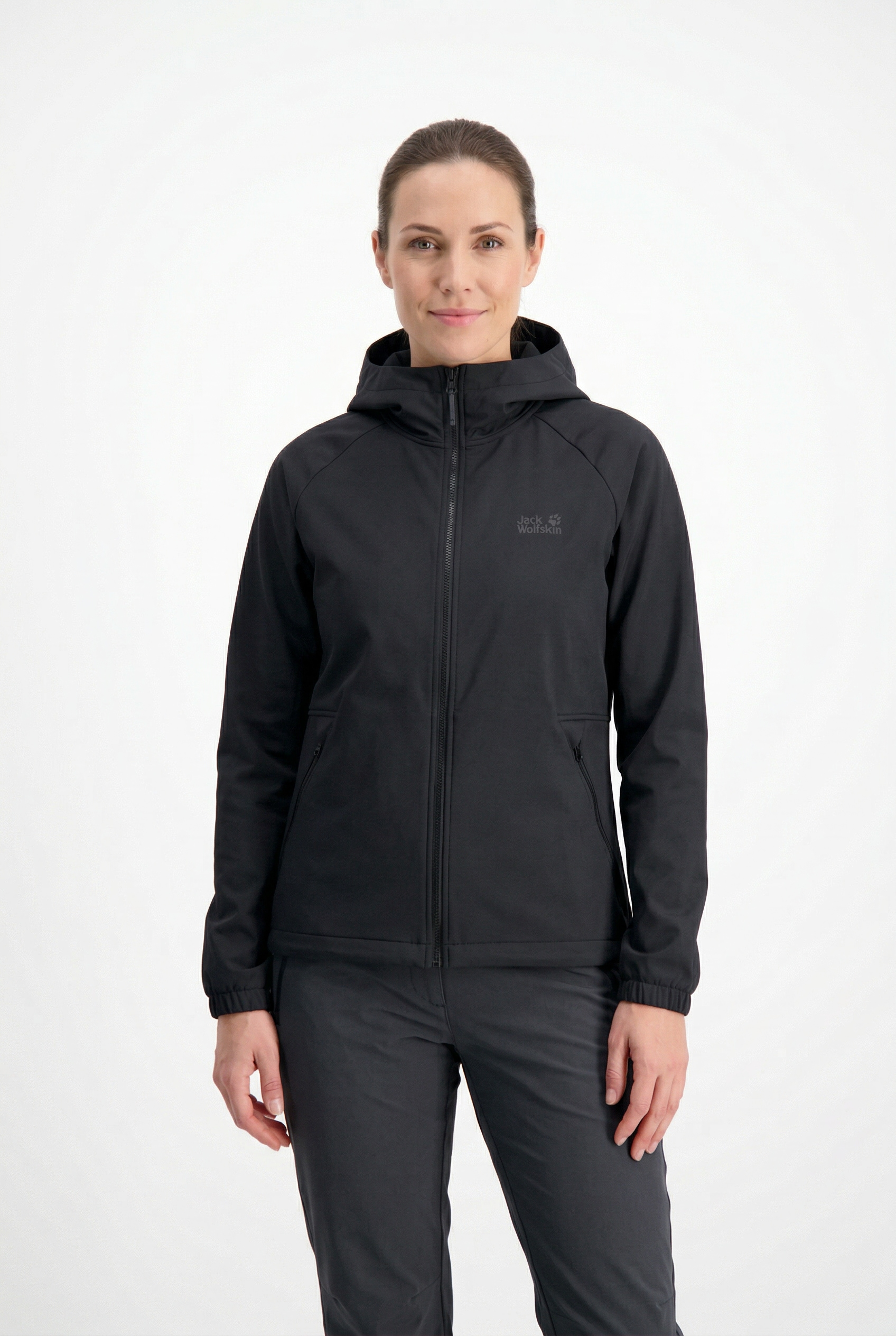 Jack Wolfskin Funktionsjacke "MAHANI JKT W" winddichte Ausführung, mit Windschutzblende, wärmend