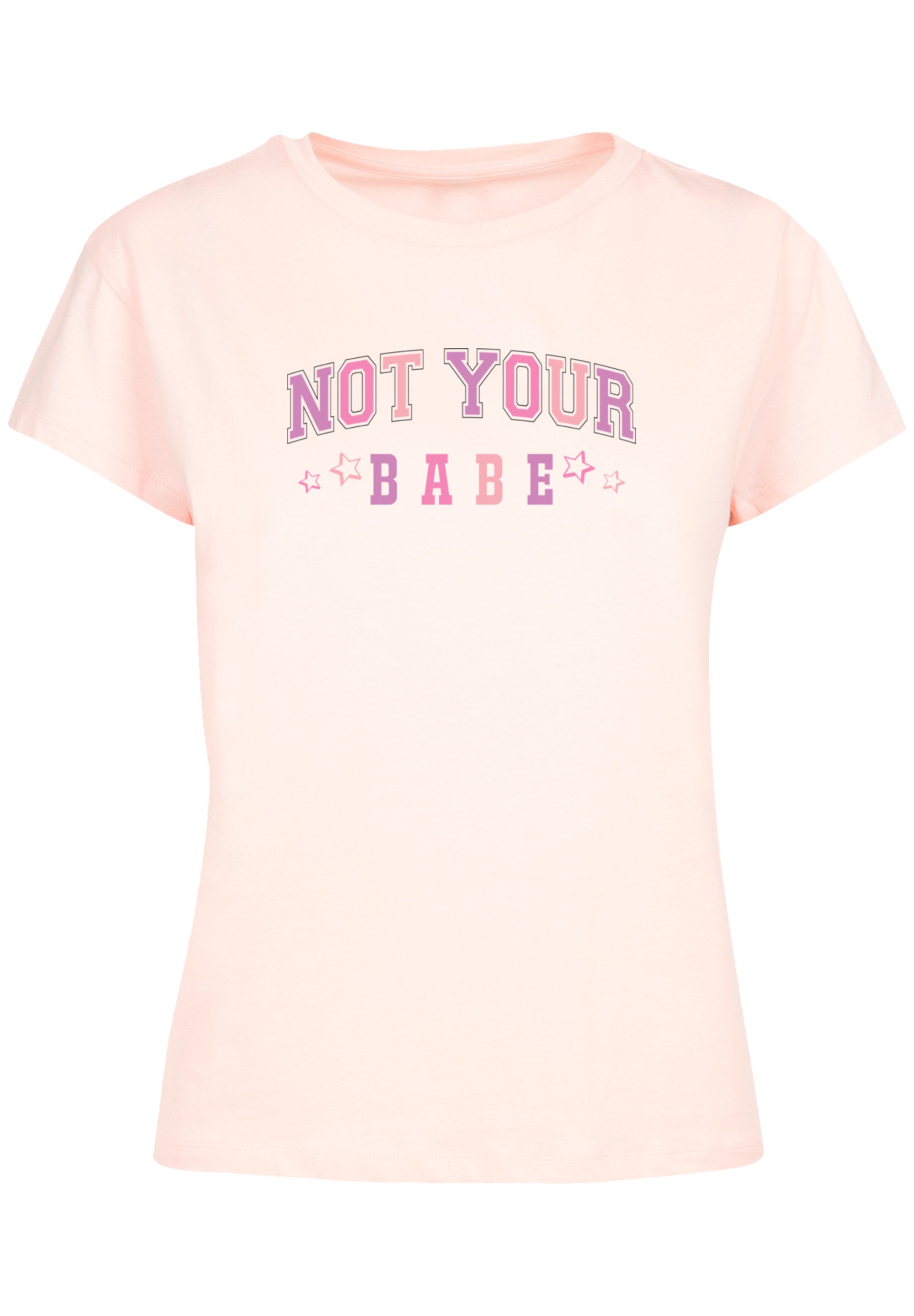 F4NT4STIC T-Shirt »Girl Power Not Your Babe Internationaler Frauentag« Premium Qualität