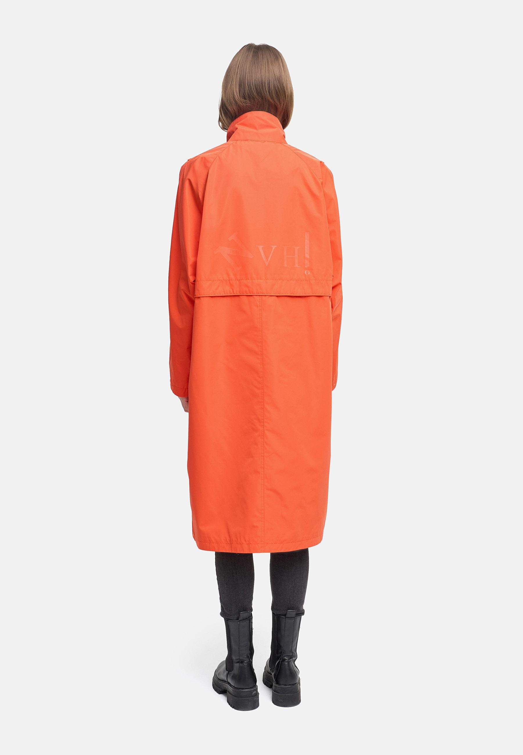 Navahoo Langmantel »Zenblüte 14« Modischer oversized Damen Parka mit krempelbaren Ärmeln