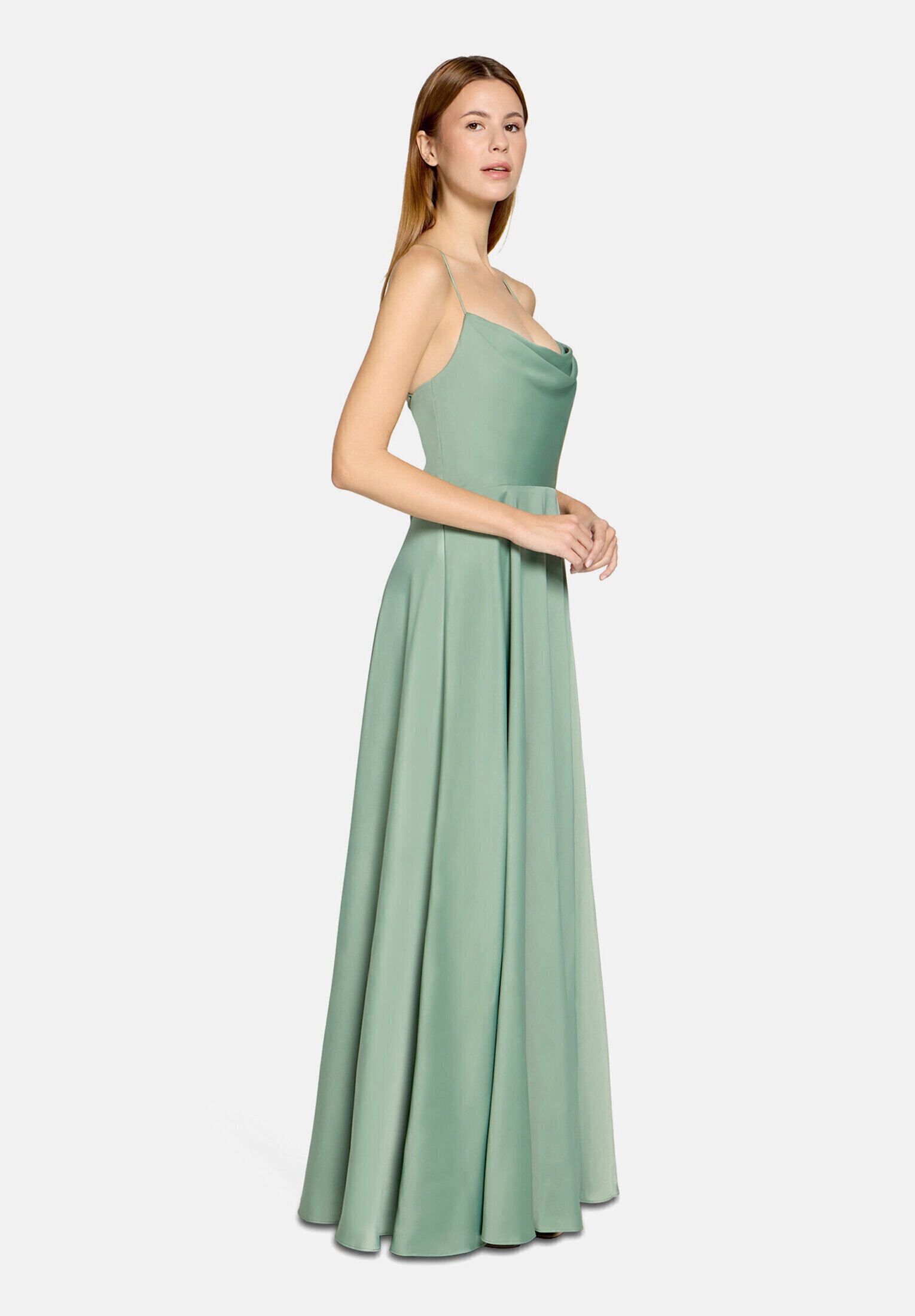 Vera Mont Abendkleid "Damen mit Wasserfallausschnitt" Ohne Tasche Material