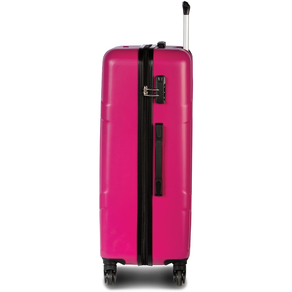 fabrizio® Trolleyset »Globe, Pink«, (3 tlg.)