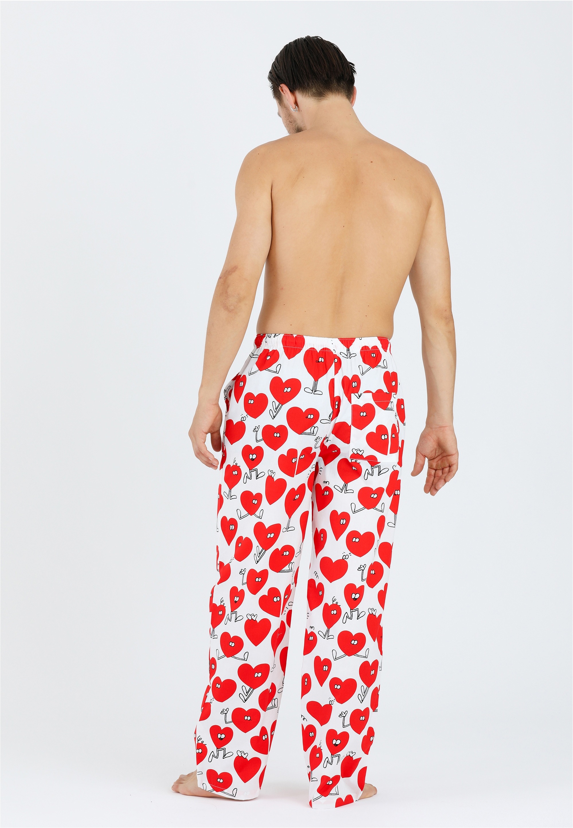 Lousy Livin Stoffhose »Pants Valentines«, mit Herz Print