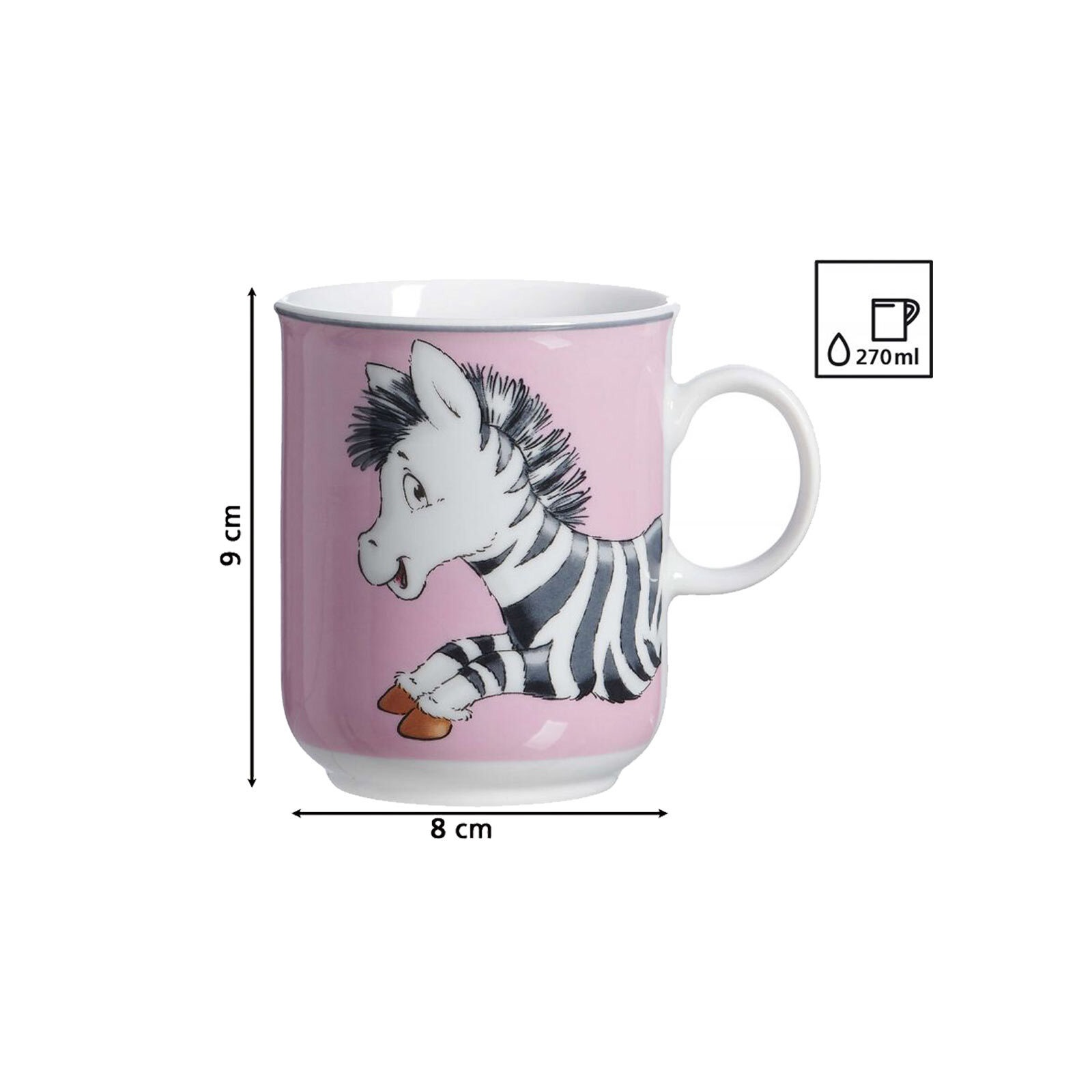 Ritzenhoff & Breker Kinderbecher »Kinderbecher Happy Zoo 270 ml«
