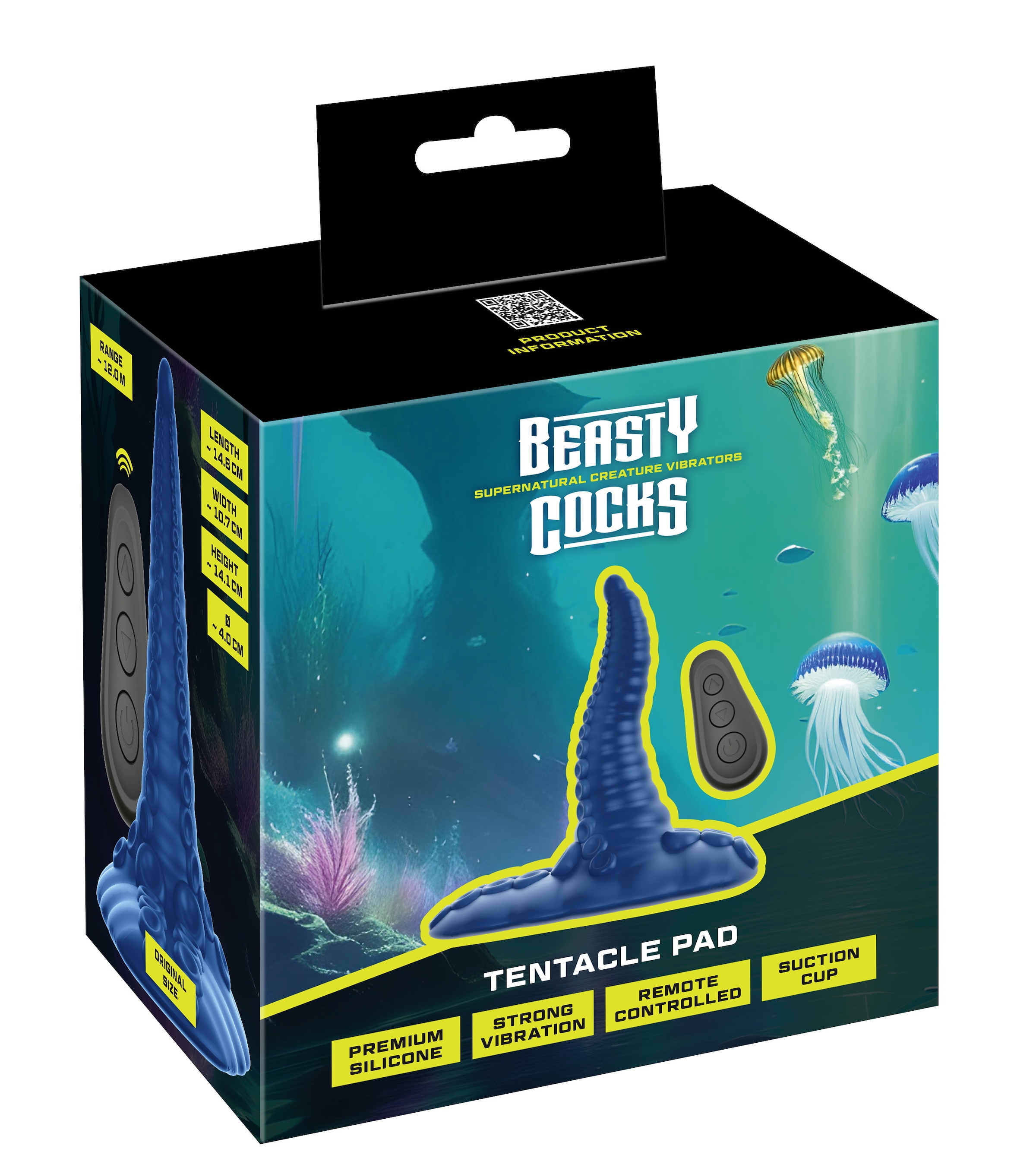 You2Toys Vibrator »Aufsitzvibrator Tentacle Pad«