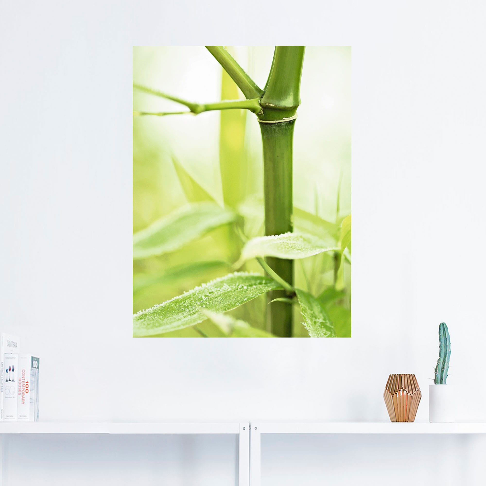 Artland Wandfolie »Bambus Zweig«, Gräser, (1 St.), selbstklebend