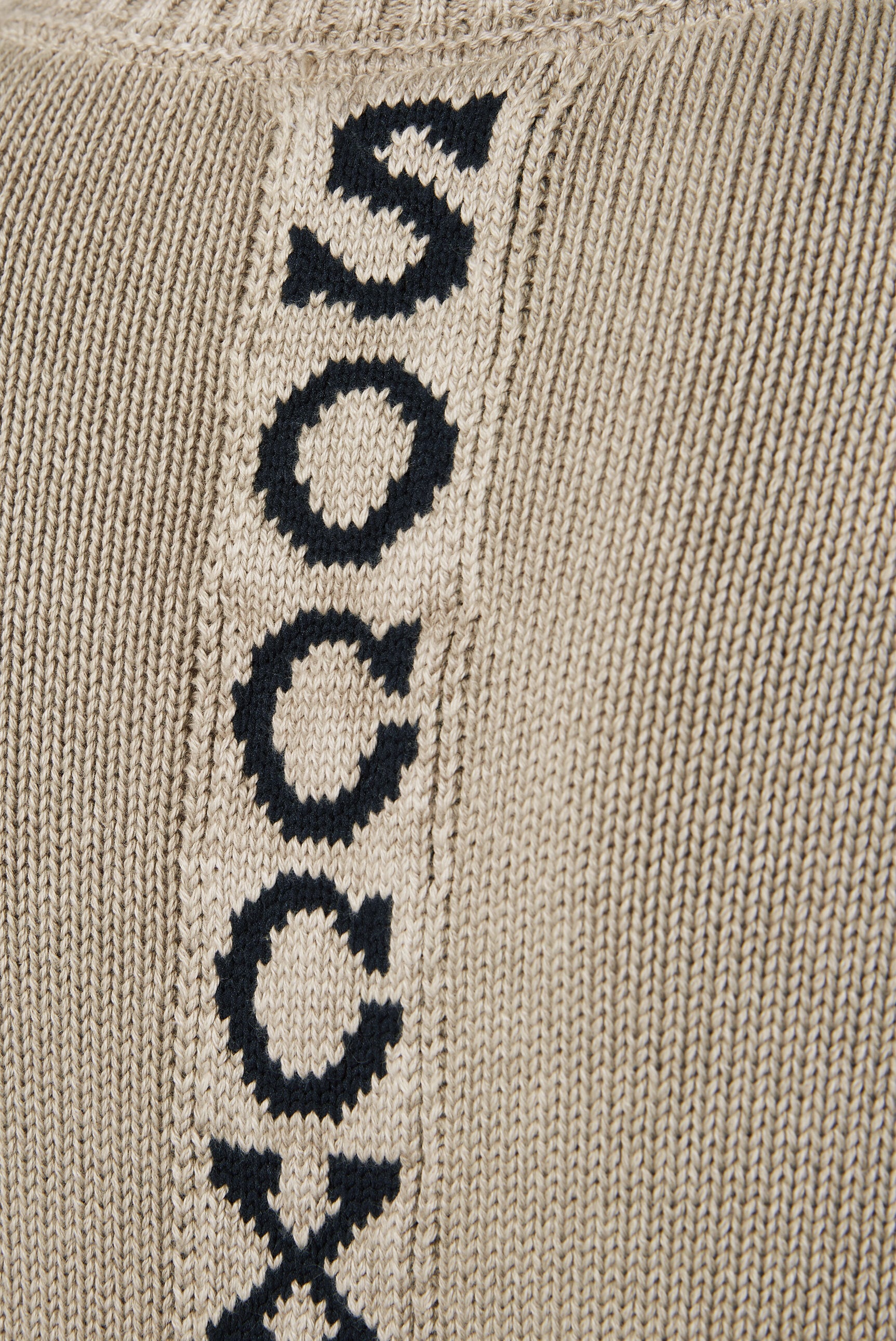 SOCCX V-Ausschnitt-Pullover, aus Baumwolle