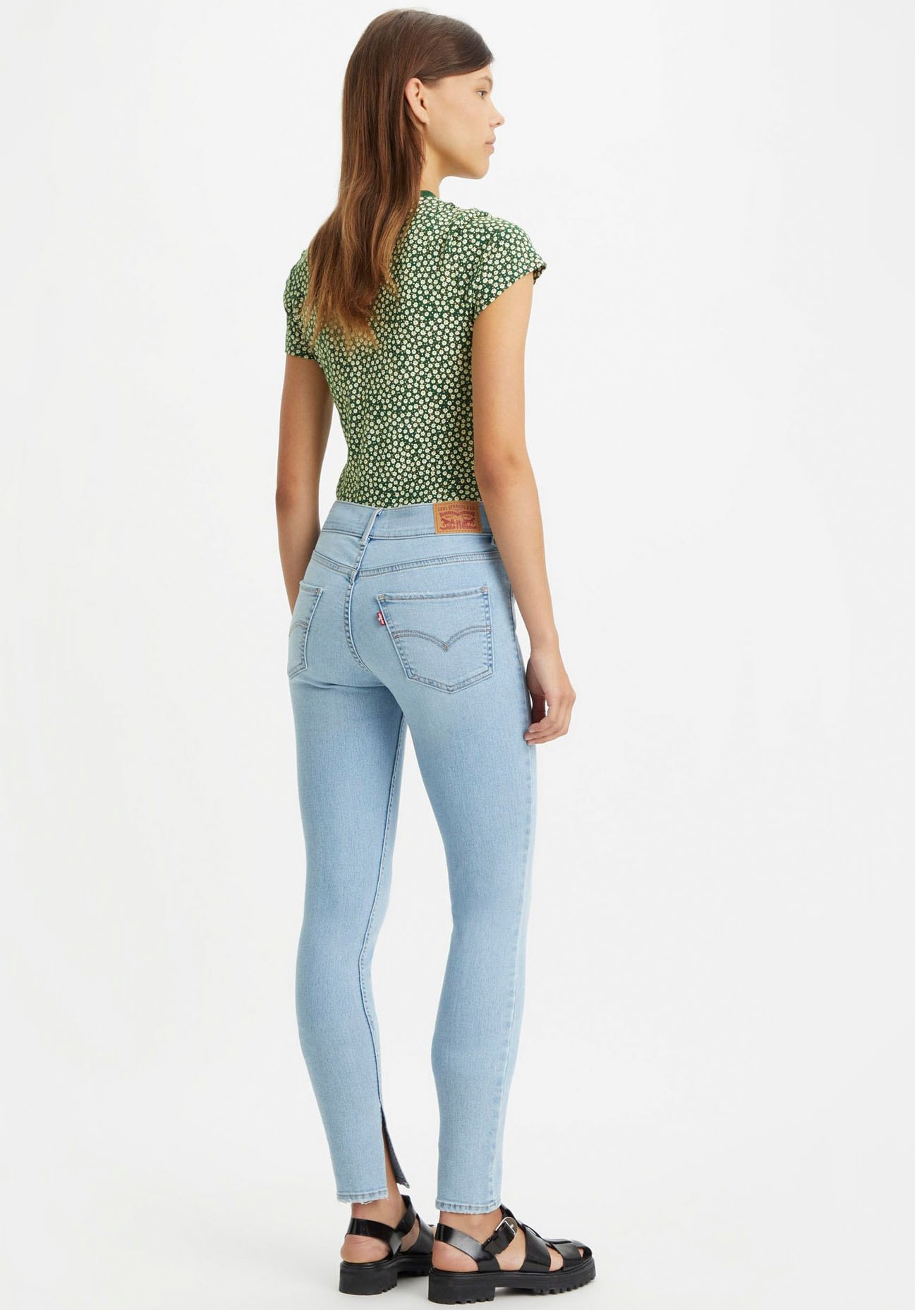 mit Levi\'s® am BAUR | Schlitz online »311 bestellen Saum Skinny«, Shaping Skinny-fit-Jeans