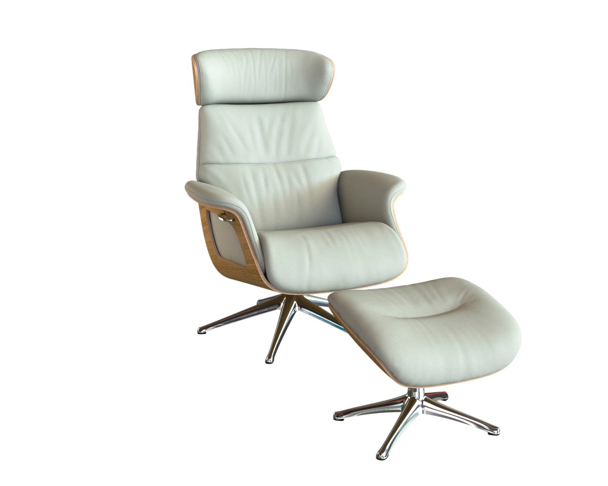FLEXLUX Relaxsessel "Clement Rücken u. Kopfverstellung, ergonomisch, Aircha günstig online kaufen
