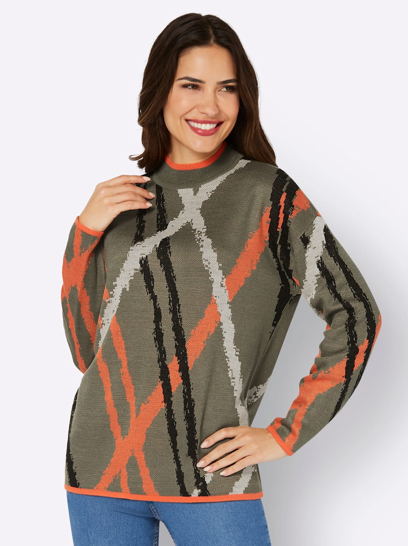 Classic Basics Stehkragenpullover "Stehkragen-Pullover" günstig online kaufen
