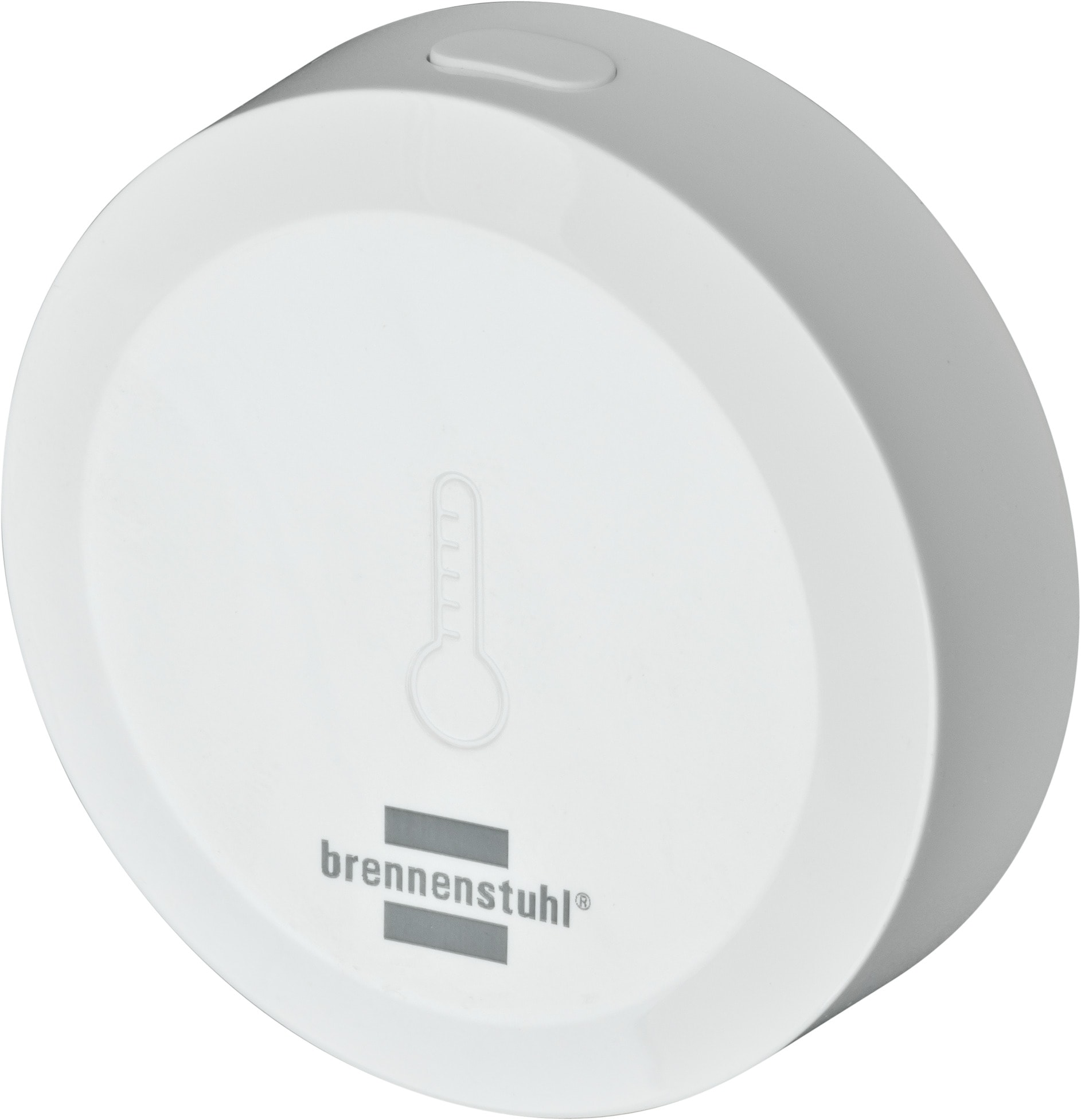 Brennenstuhl Fensterthermometer »Zigbee Temperatur- und Feuchtigkeitssensor TFS CZ 01«, kostenlose App, Benachrichtigung aufs Handy, smart home