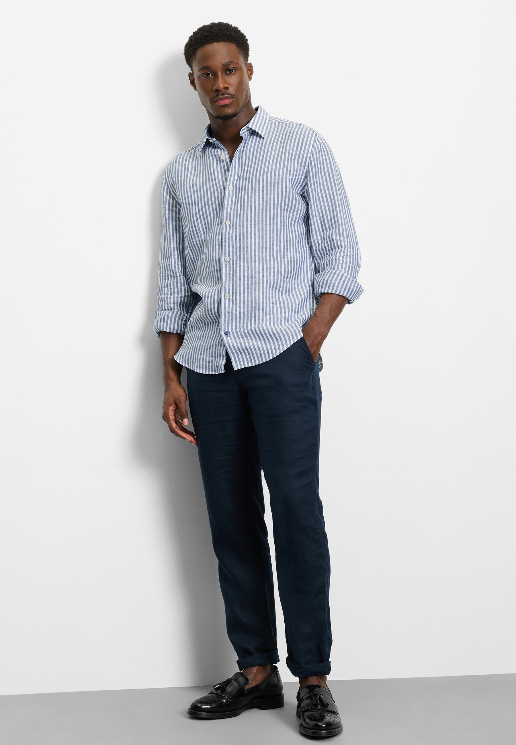 OLYMP Langarmhemd »OLYMP Casual, regular fit, Kent«