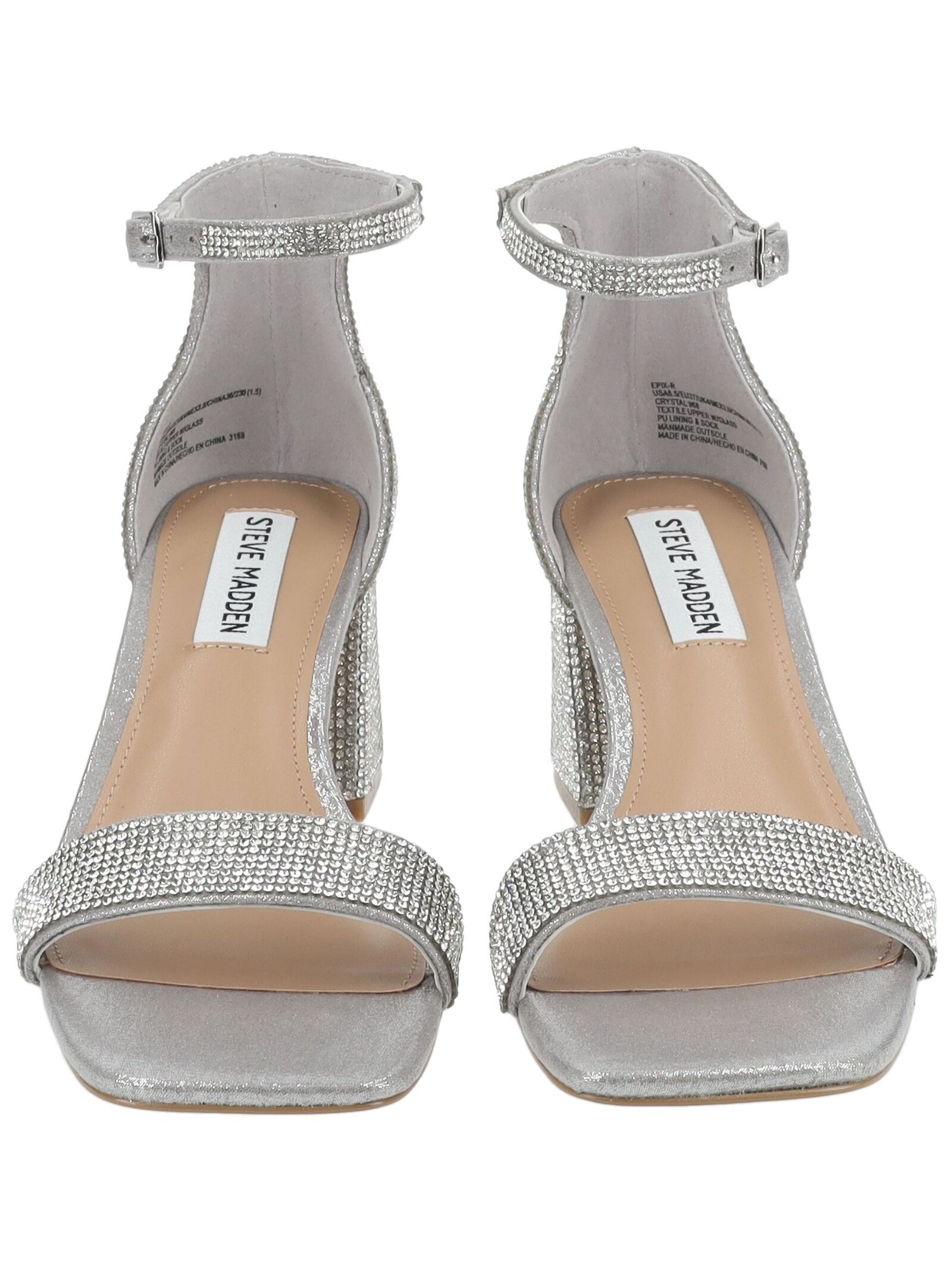 STEVE MADDEN Riemchensandale »STEVE MADDEN Sandalen Lederimitat/Textil«