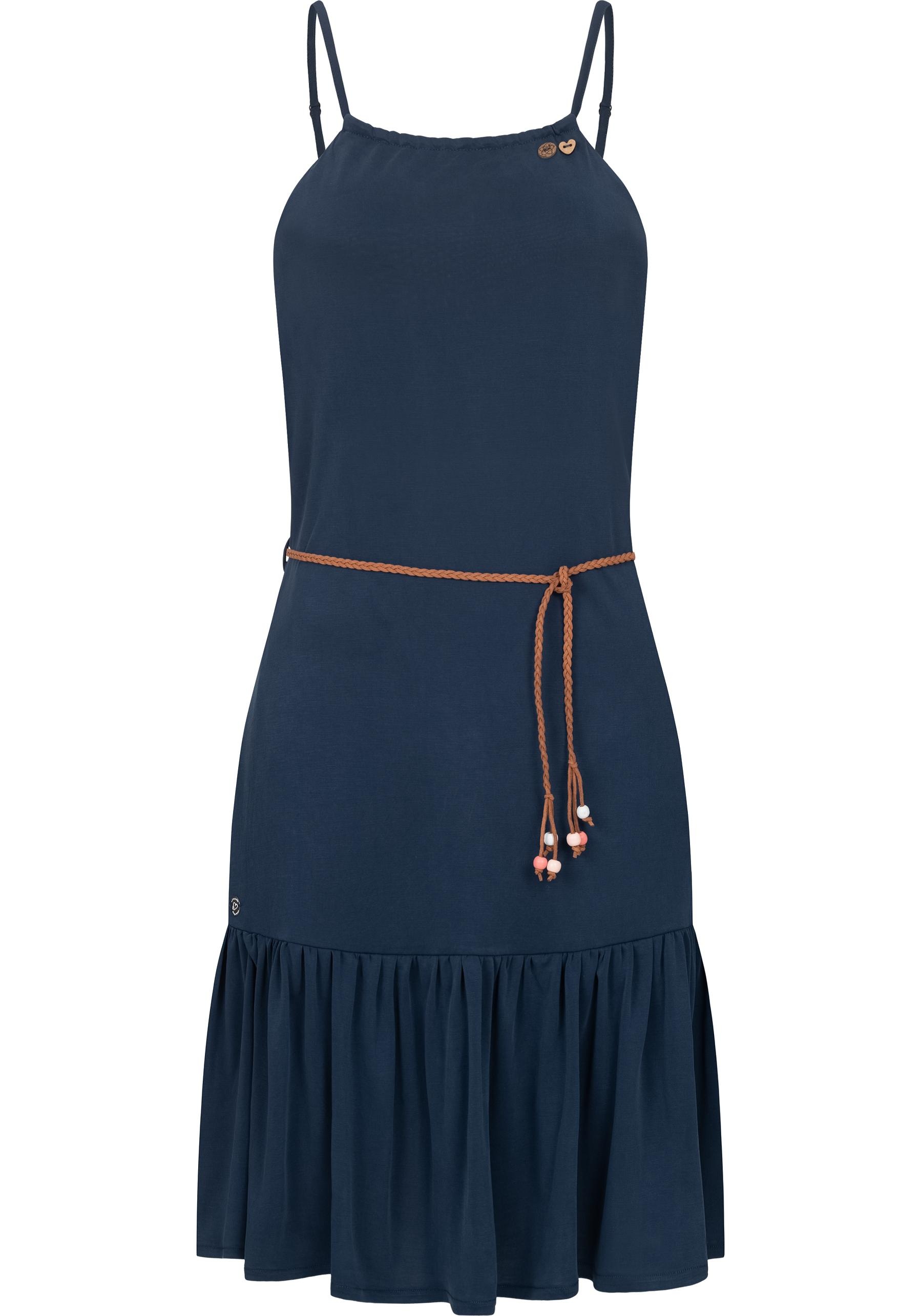 Ragwear Spaghettikleid »Thime«, stylisches Sommerkleid mit Spaghettiträgern  und Gürtel online bestellen | BAUR
