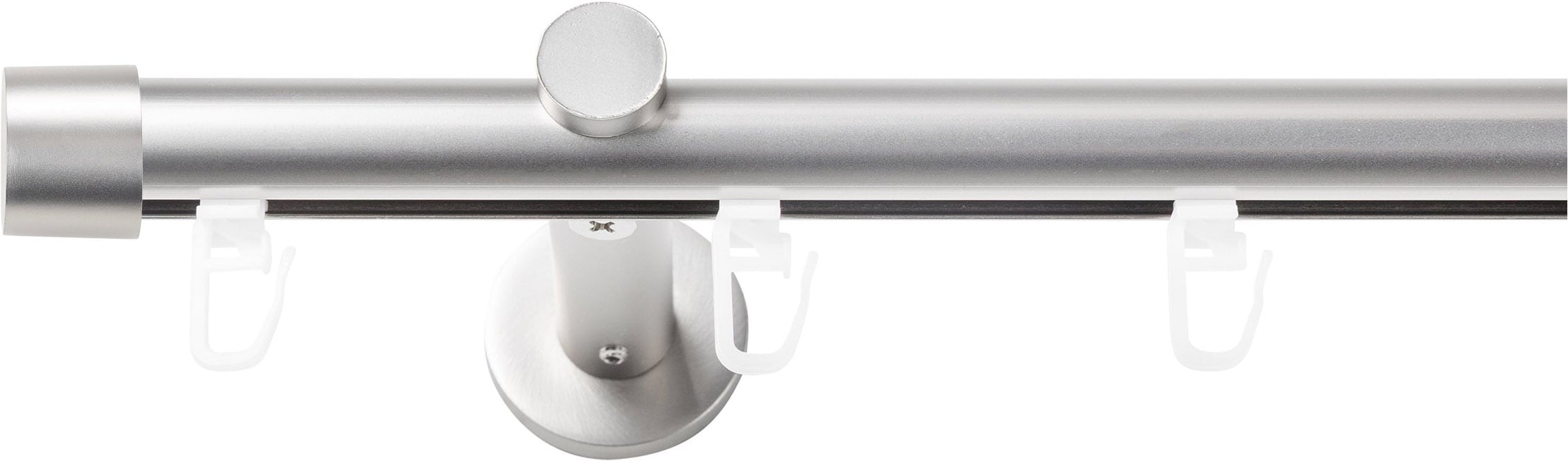 SN DECO GROUP Gardinenstange Ø 19 mm 1 läufig-läufig Fixmaß;kürzbar