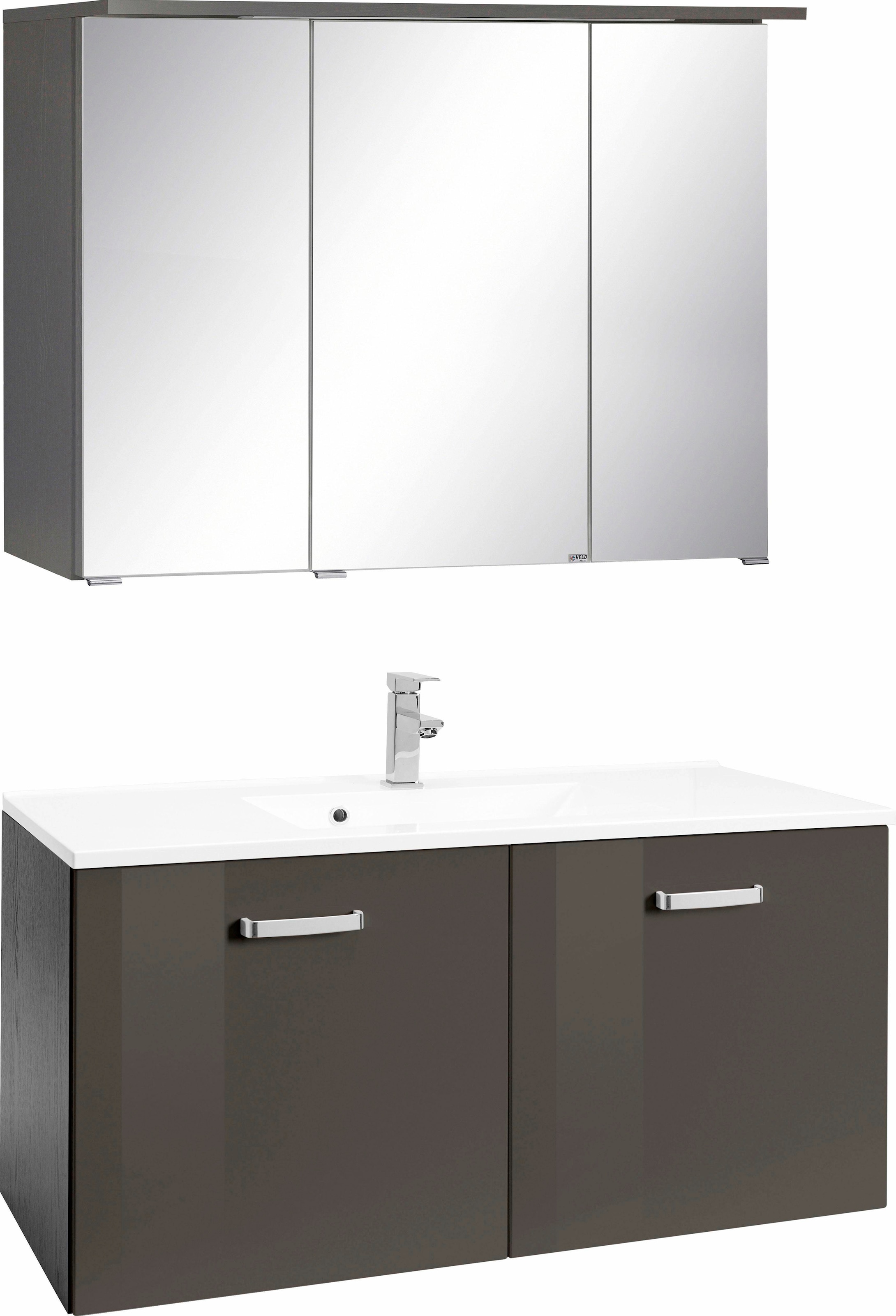 welltime Badmöbel-Set "Ravenna" 2 Stk. tlg. günstig online kaufen