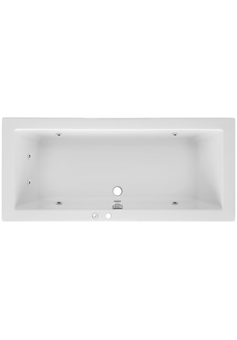 OTTOFOND Whirlpool-Badewanne »Cubic« (Komplett-...