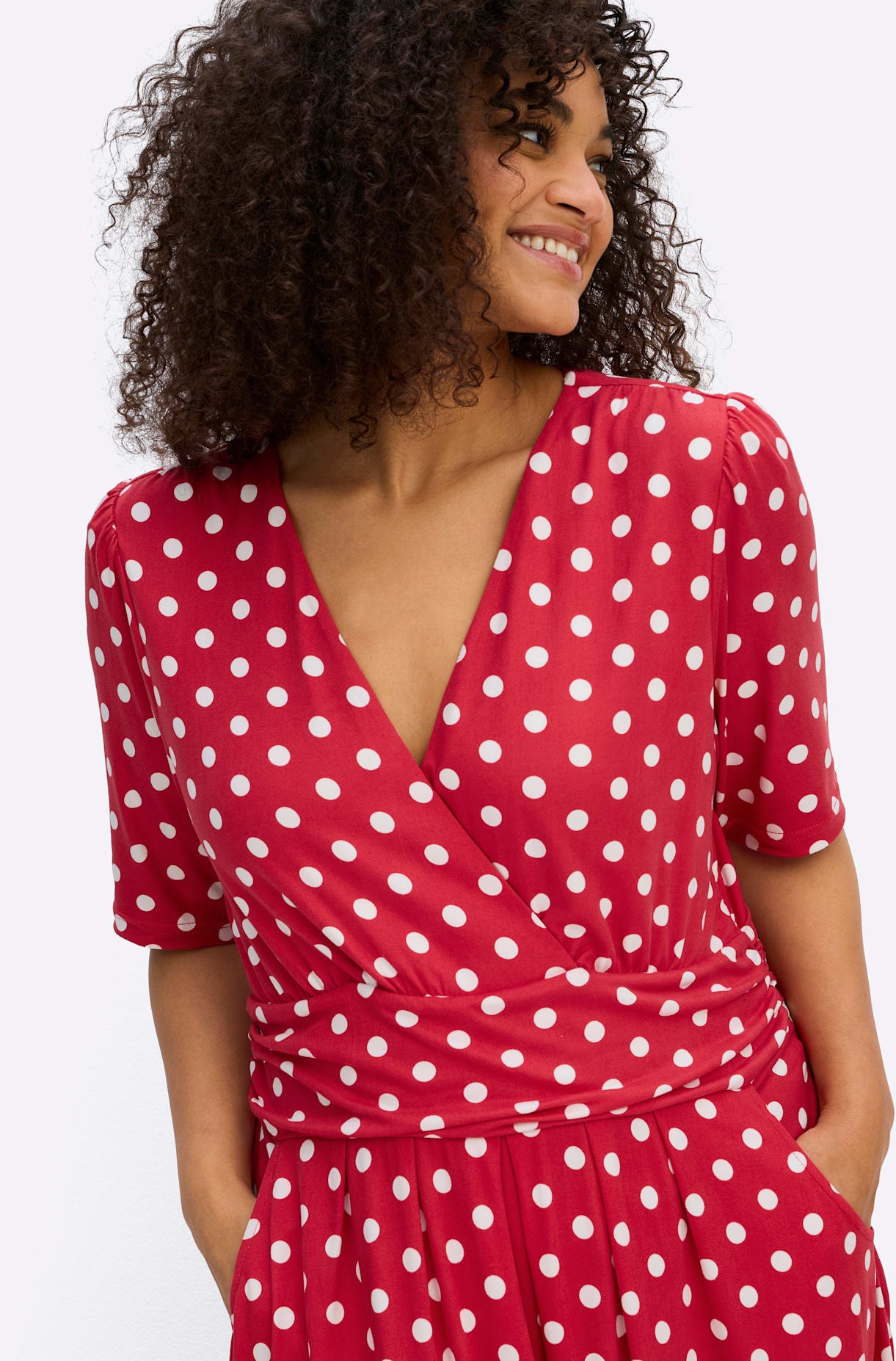 sheego by Joe Browns Jerseykleid »Jersey-Kleid« Eingrifftaschen