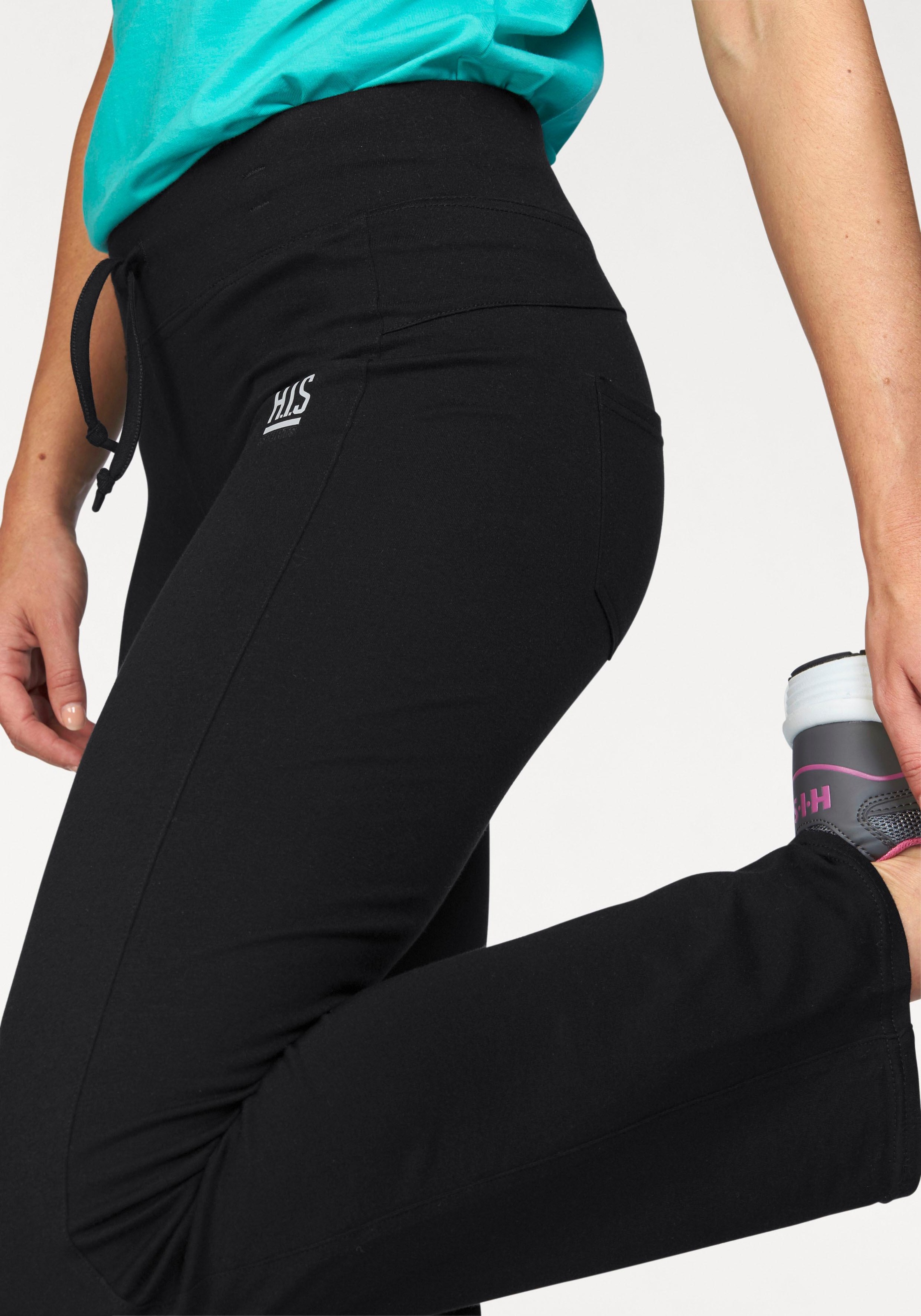 Thumbnail - H.I.S Leggings Festes & elastisches Material mit Kordelbund für sicheren Sitz