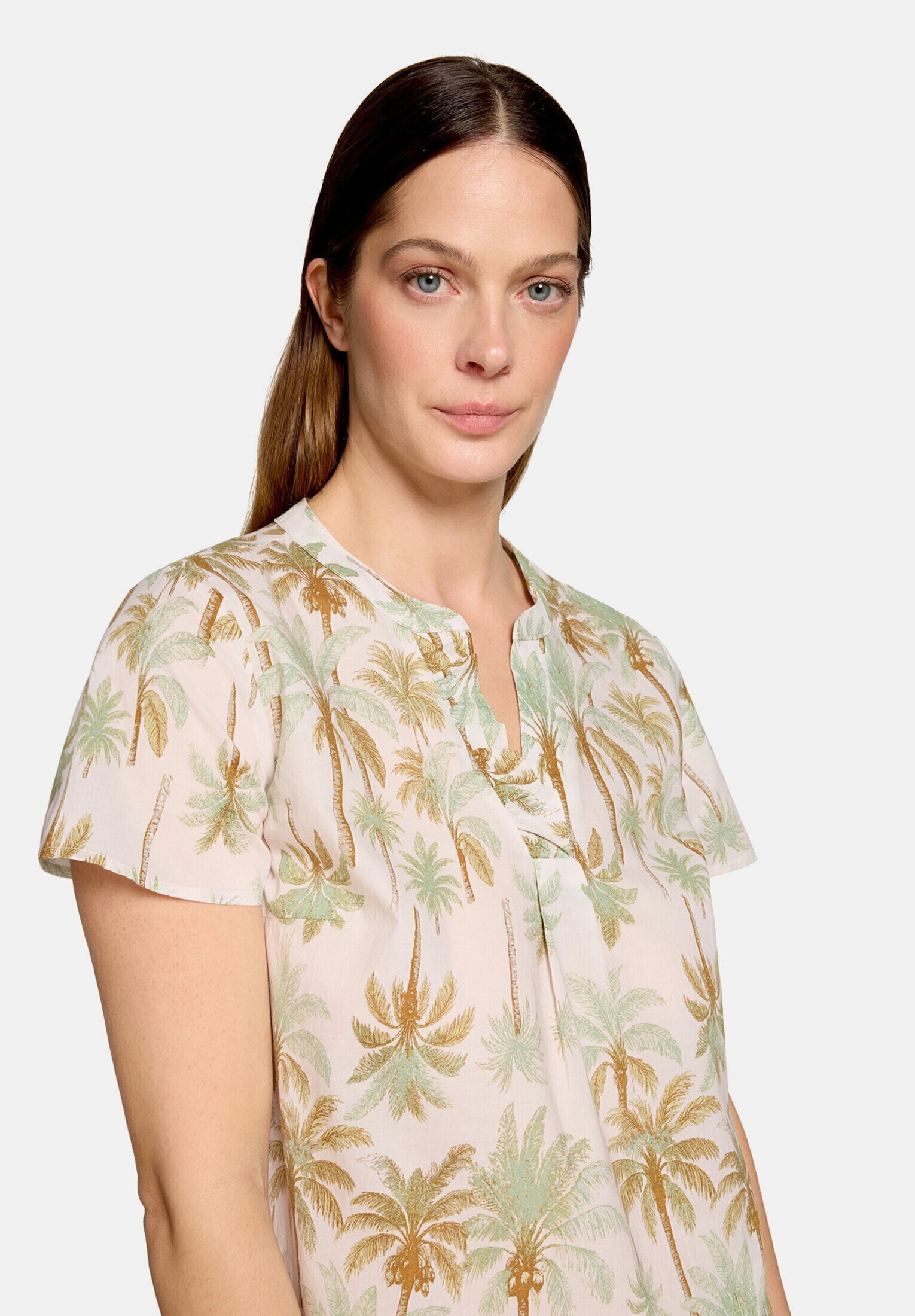 Cartoon Shirtbluse »Damen mit Rüschen«