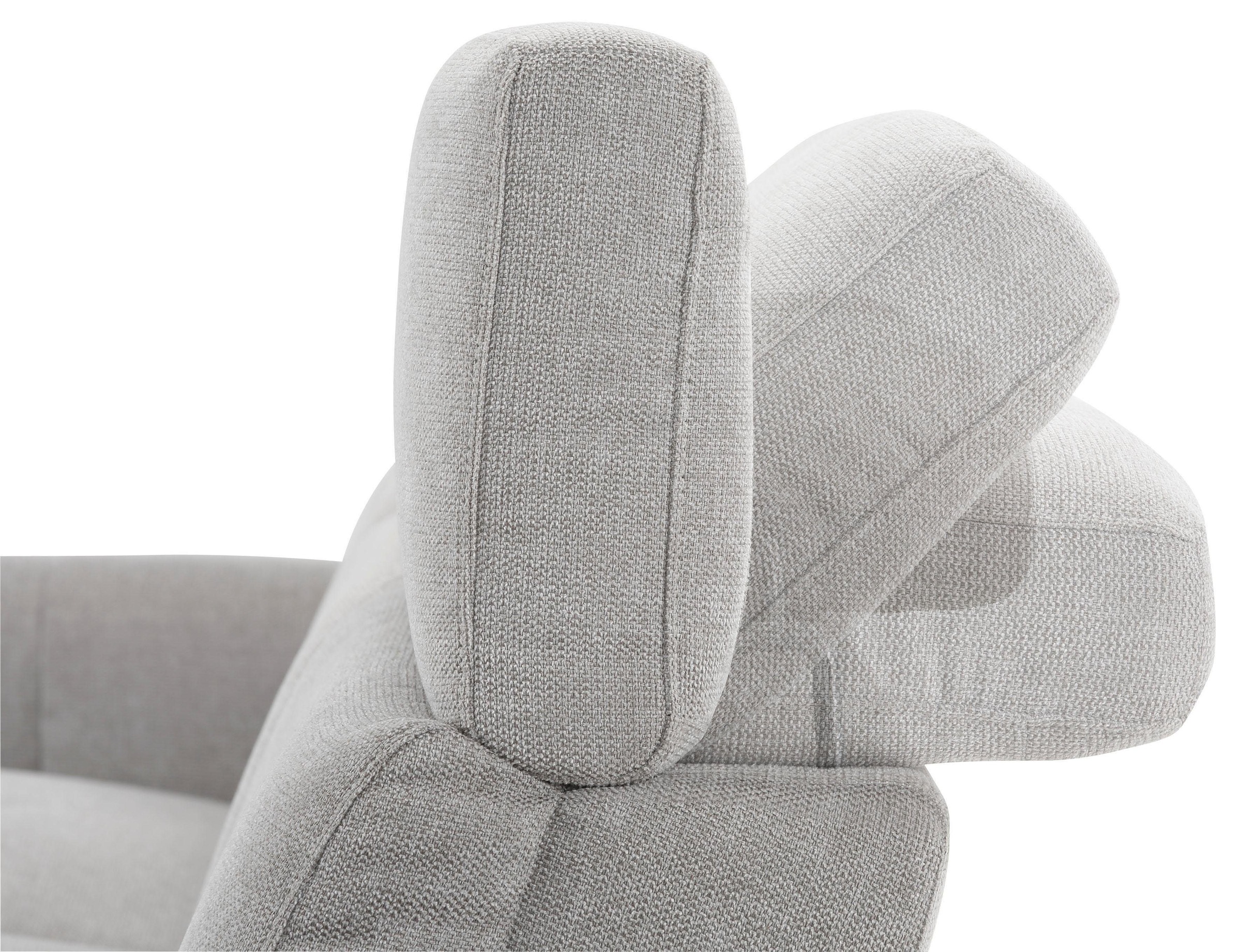 Home affaire Ecksofa »Sentrano, L-Form,«, 275 cm, man. o. elektr. Relaxfunktion und USB/Kopfverstellung