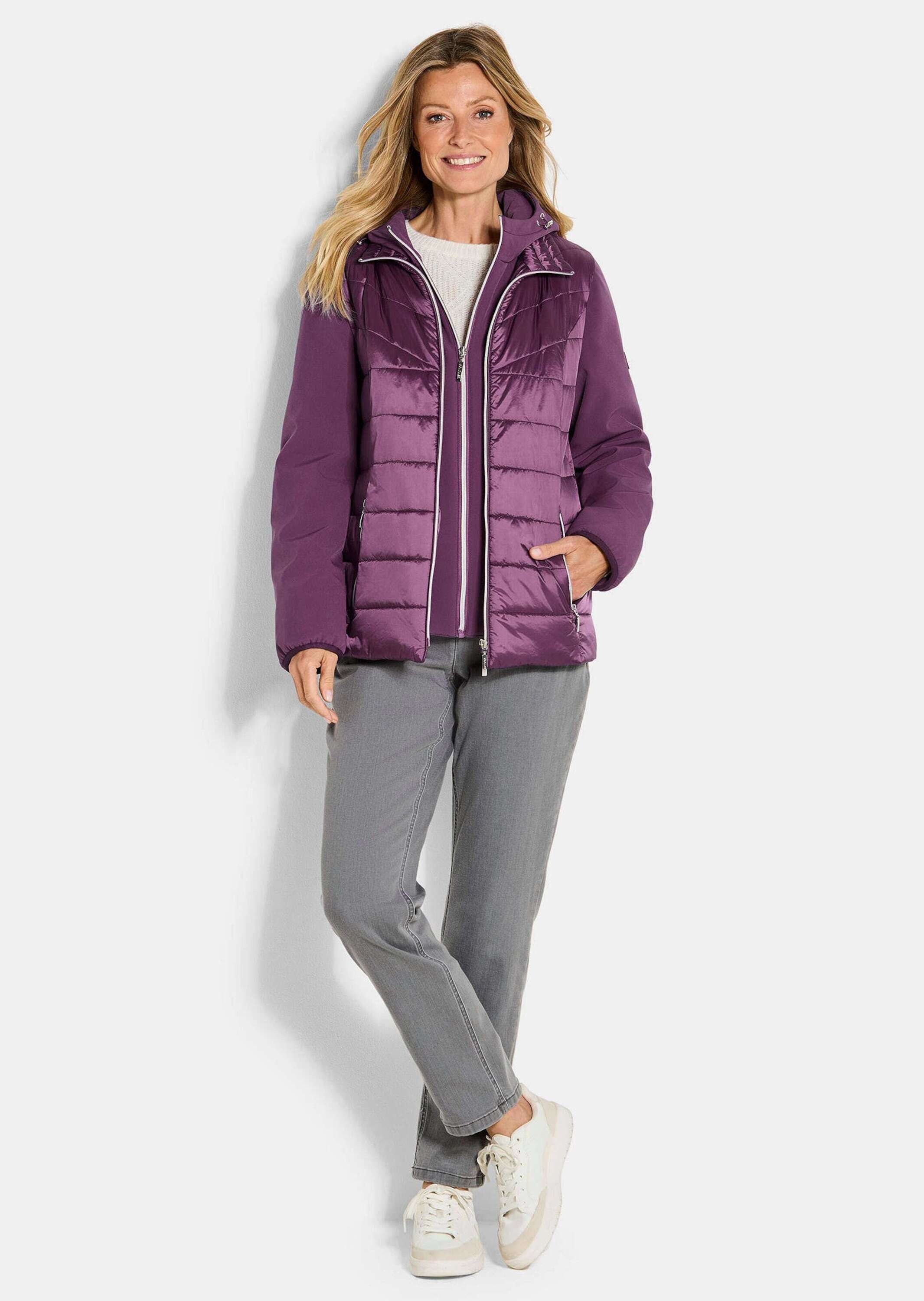 GOLDNER Kurzjacke "Steppjacke mit Ärmeln aus Softshell" Mit herausnehmbaren günstig online kaufen