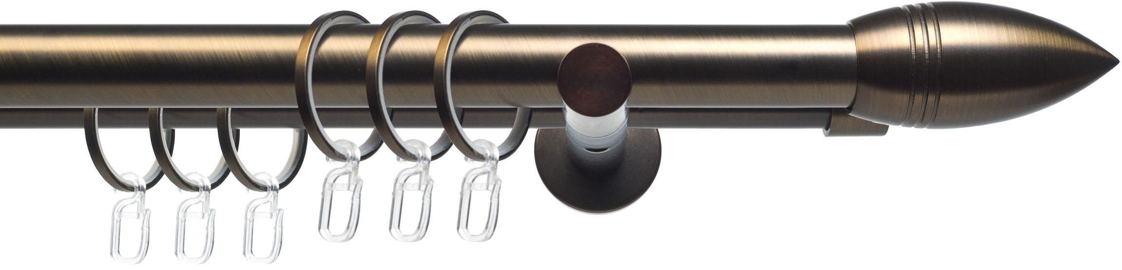 Liedeco Gardinenstange "CELBULLE02SG2L" Ø 25 mm 2 läufig-läufig Fixmaß 2-lä günstig online kaufen