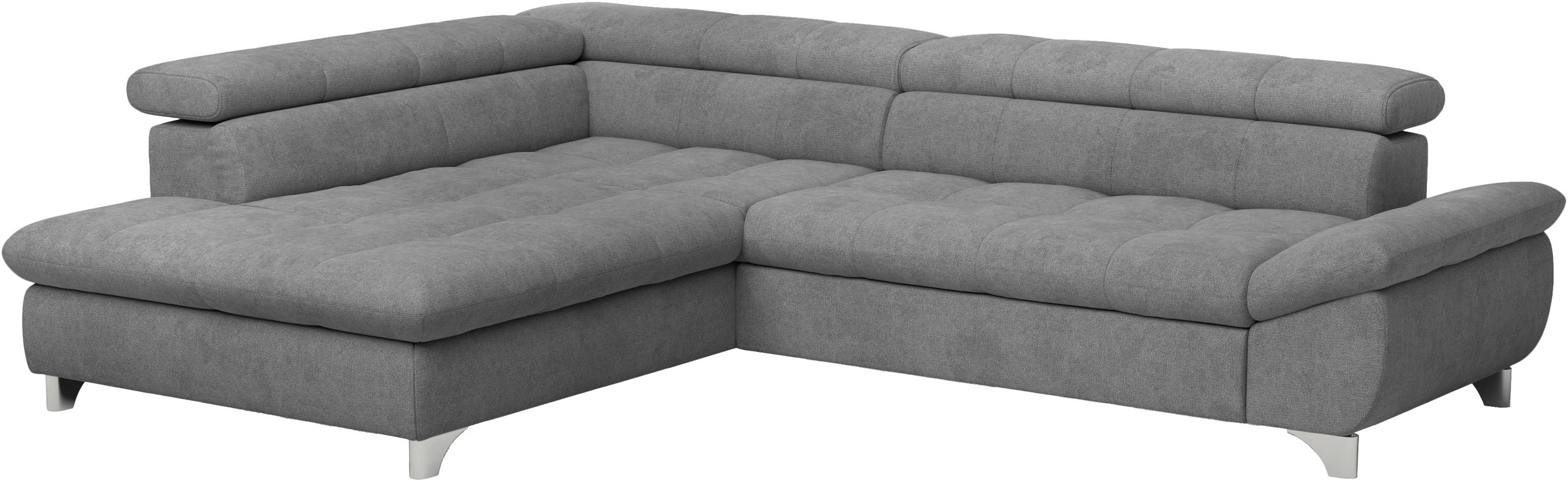 COTTA Ecksofa »Gemini L-Form«, mit Kopfteilverstellung, wahlweise mit Bettfunktion