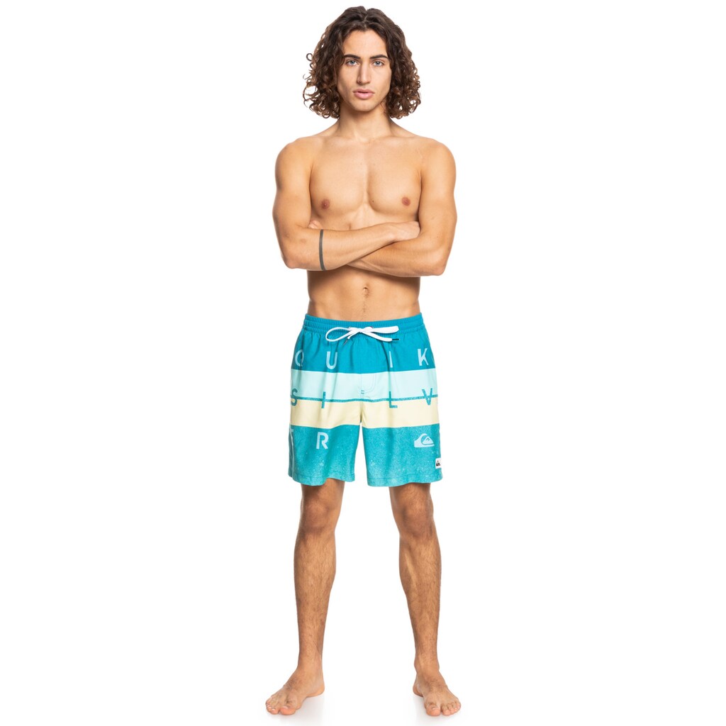 Quiksilver Badeshorts »Word Block 17"«