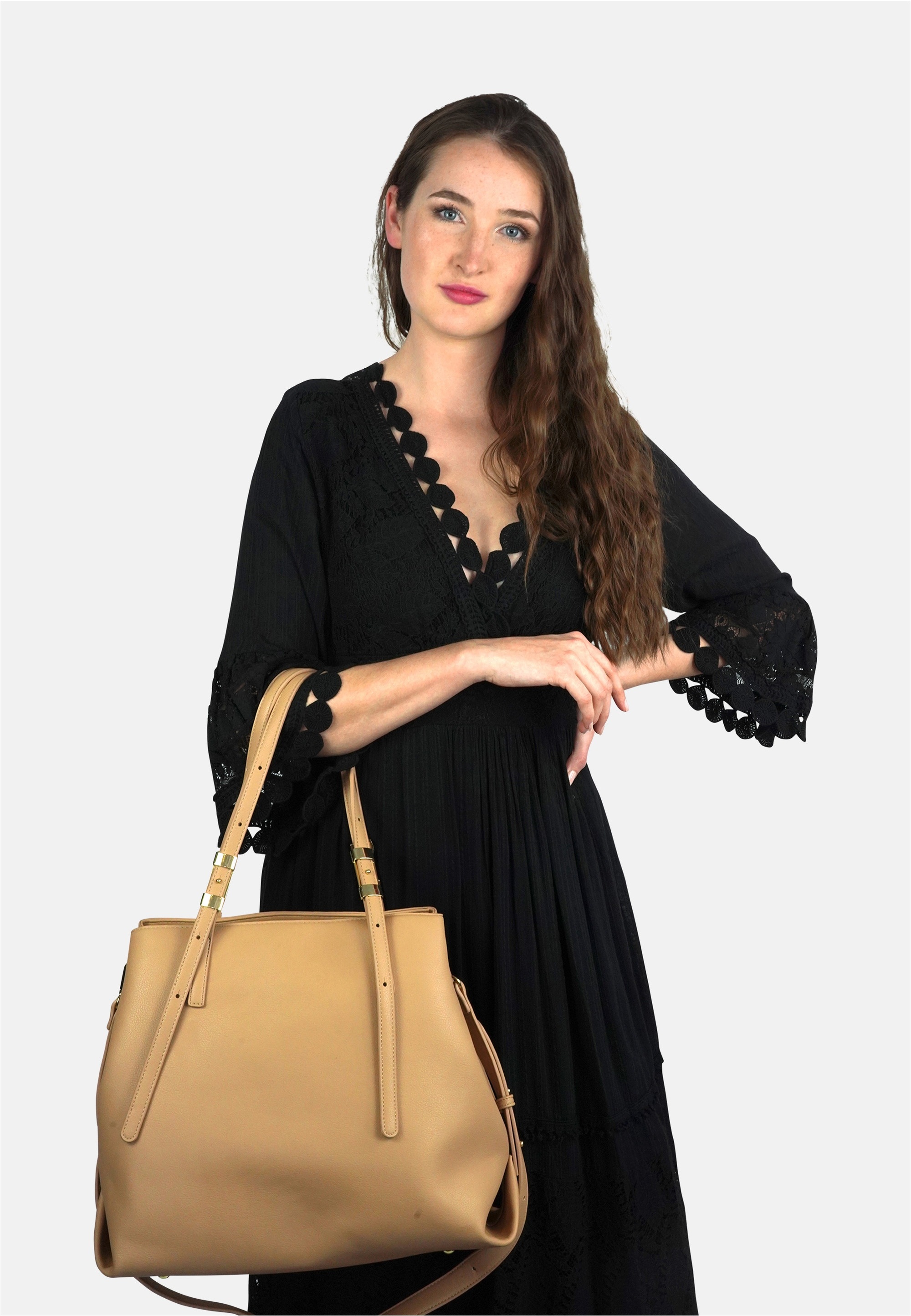 Harpa Schultertasche »AMARALD« in klassischem Design