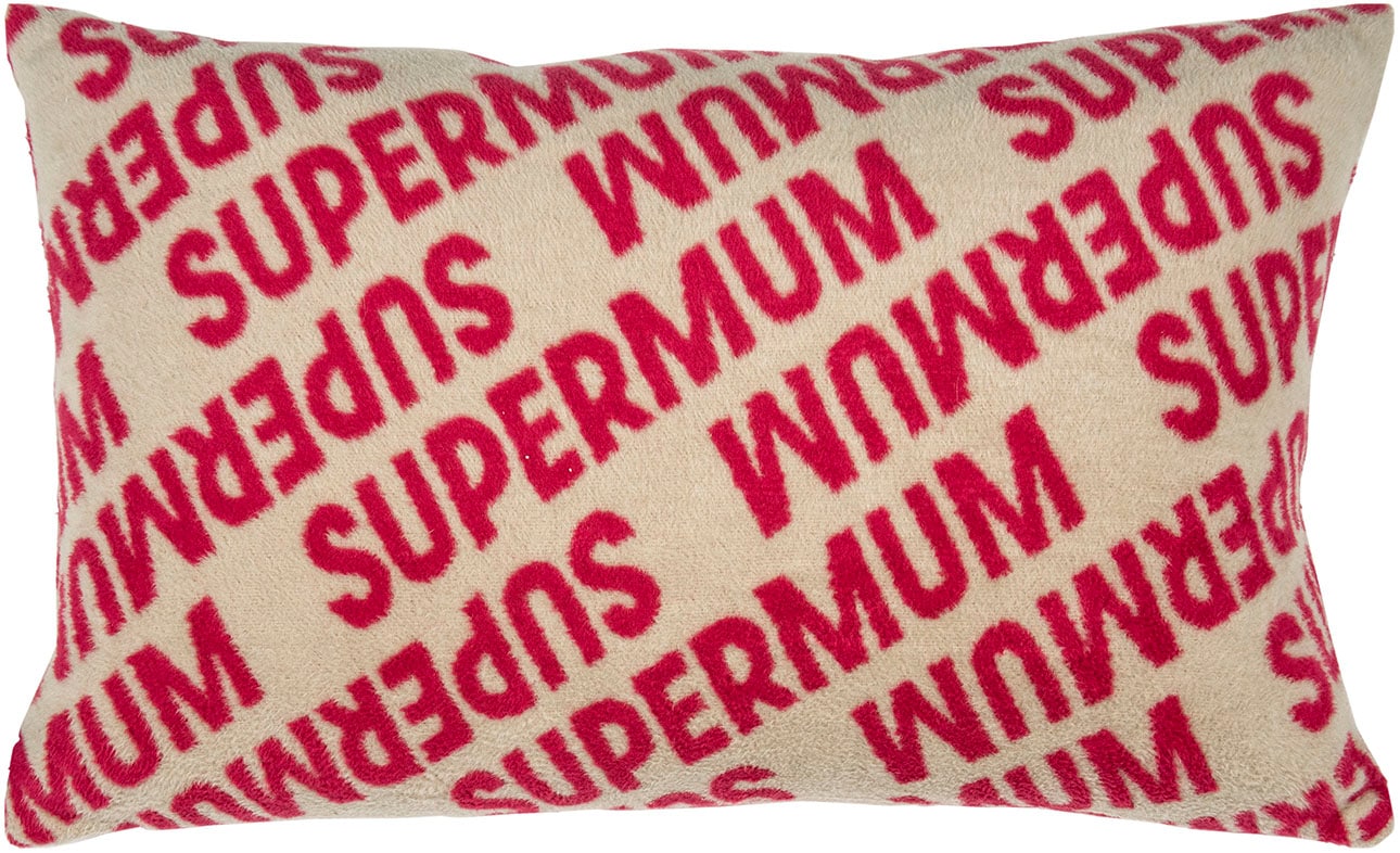 PAD Dekokissen "SUPER" Made in Europe, Kissenhülle ohne Füllung, 35x60 cm