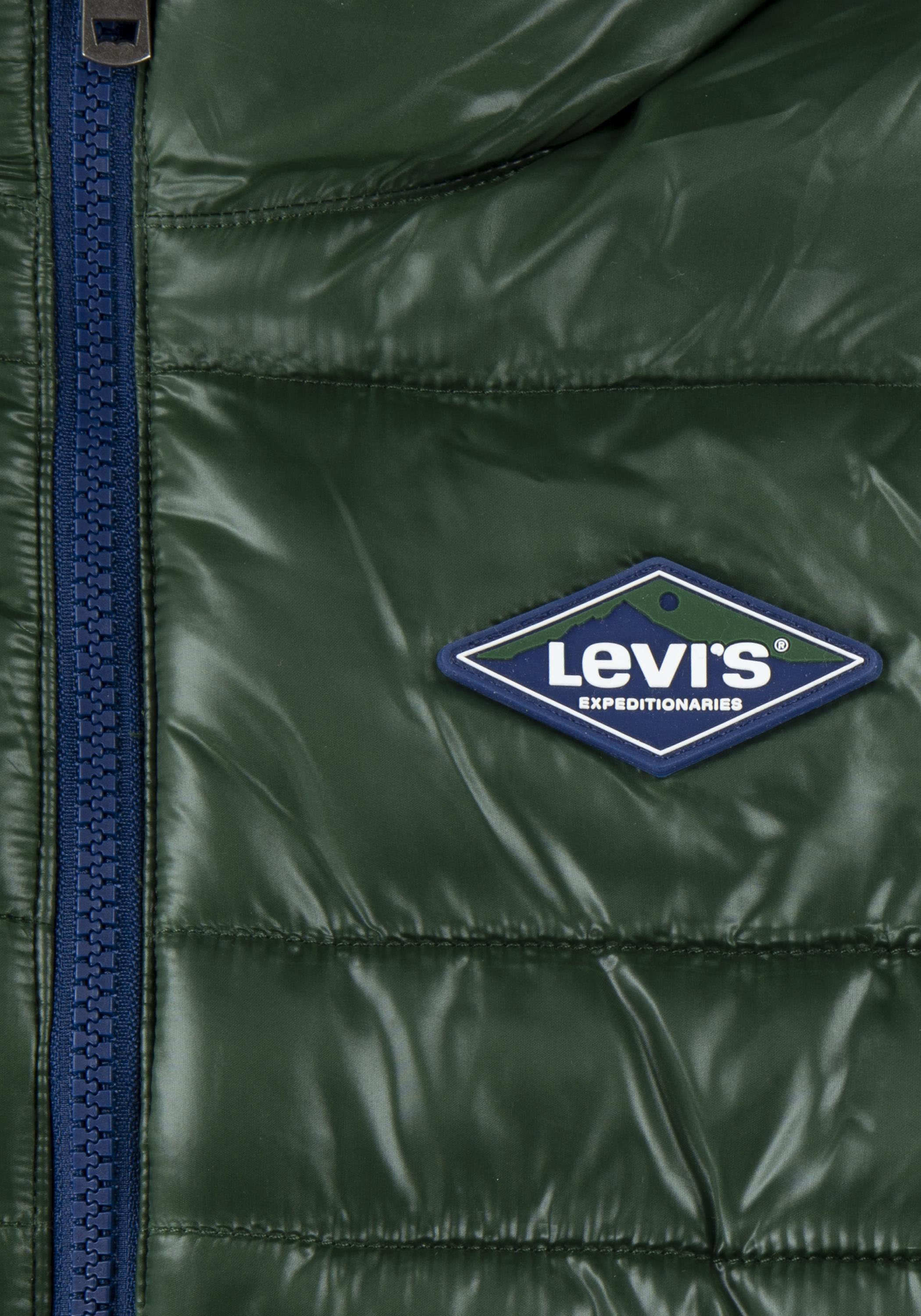 Thumbnail - Levis Kids Steppjacke "SHERPA LINED MDWT PUFFER JACKET" mit Kapuze for Boys mit Kapuze