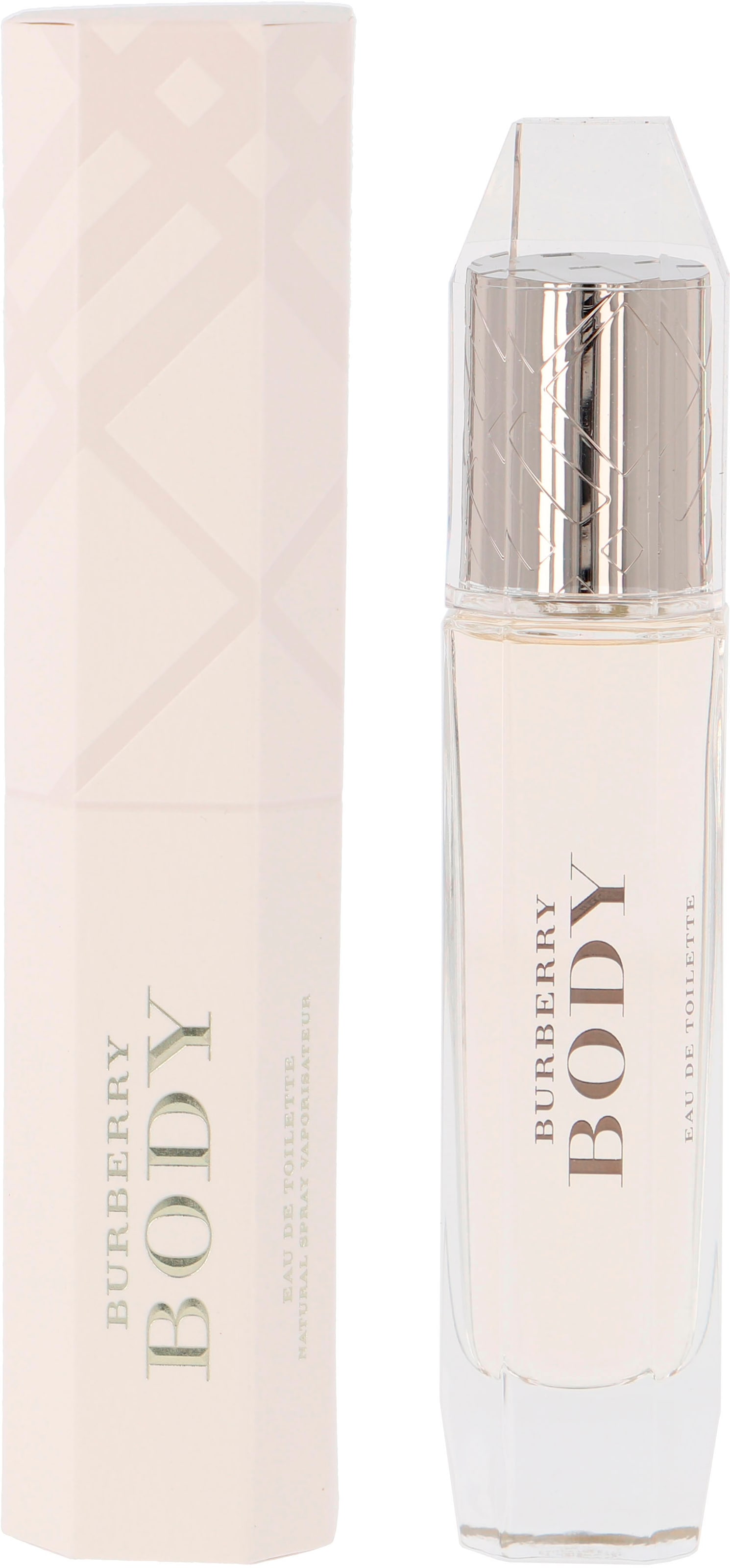BURBERRY Eau de Toilette »Burberry Body«, Blumig-orientalischer Duft mit Pfirsich, Iris, Rose, Amber & Vanille.