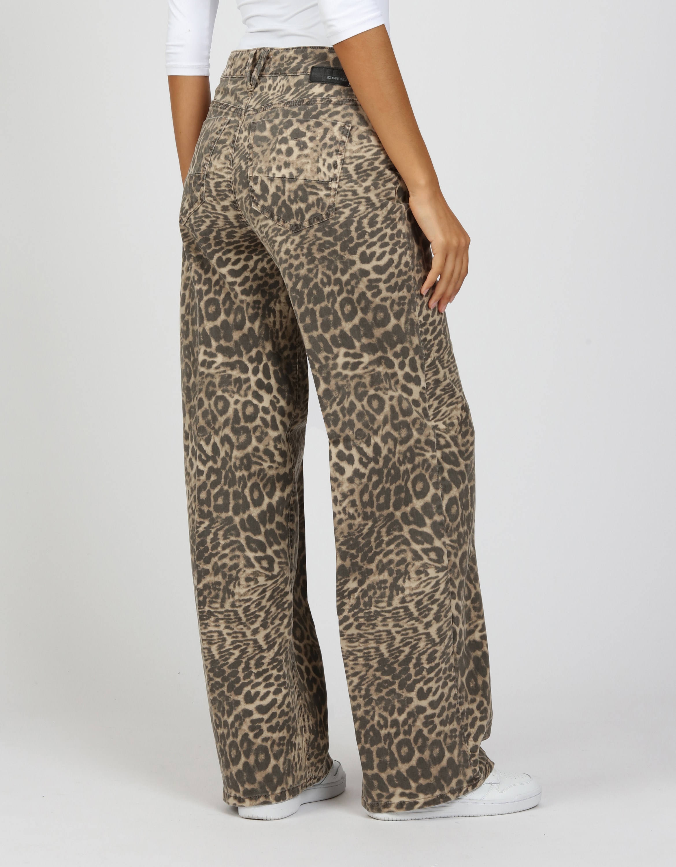 GANG Stoffhose »GANG Hosen Wide Fit 94CARLOTTA LONG«