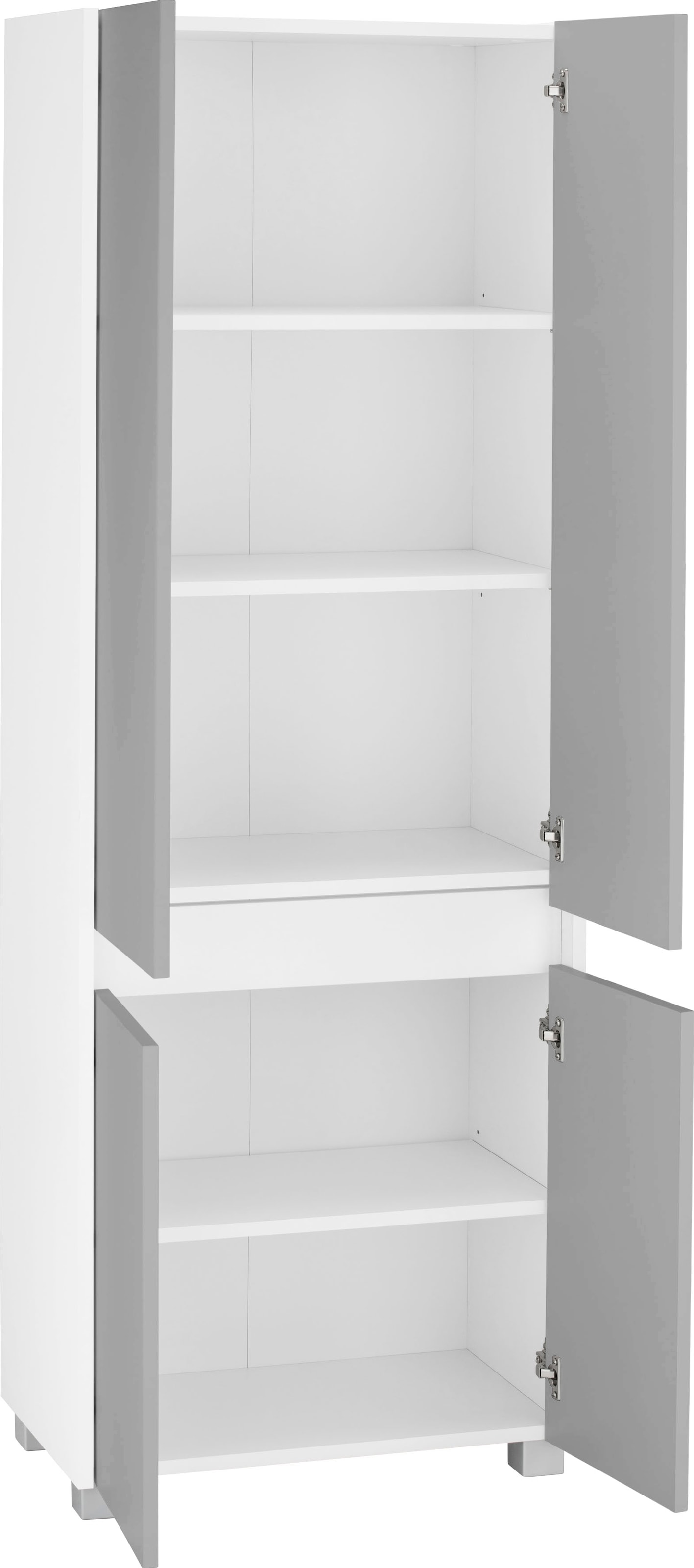 INOSIGN Hochschrank »List«, Breite 56,9 cm, Höhe 164,5 cm, grifflos, wechselbarer  Türanschlag | BAUR