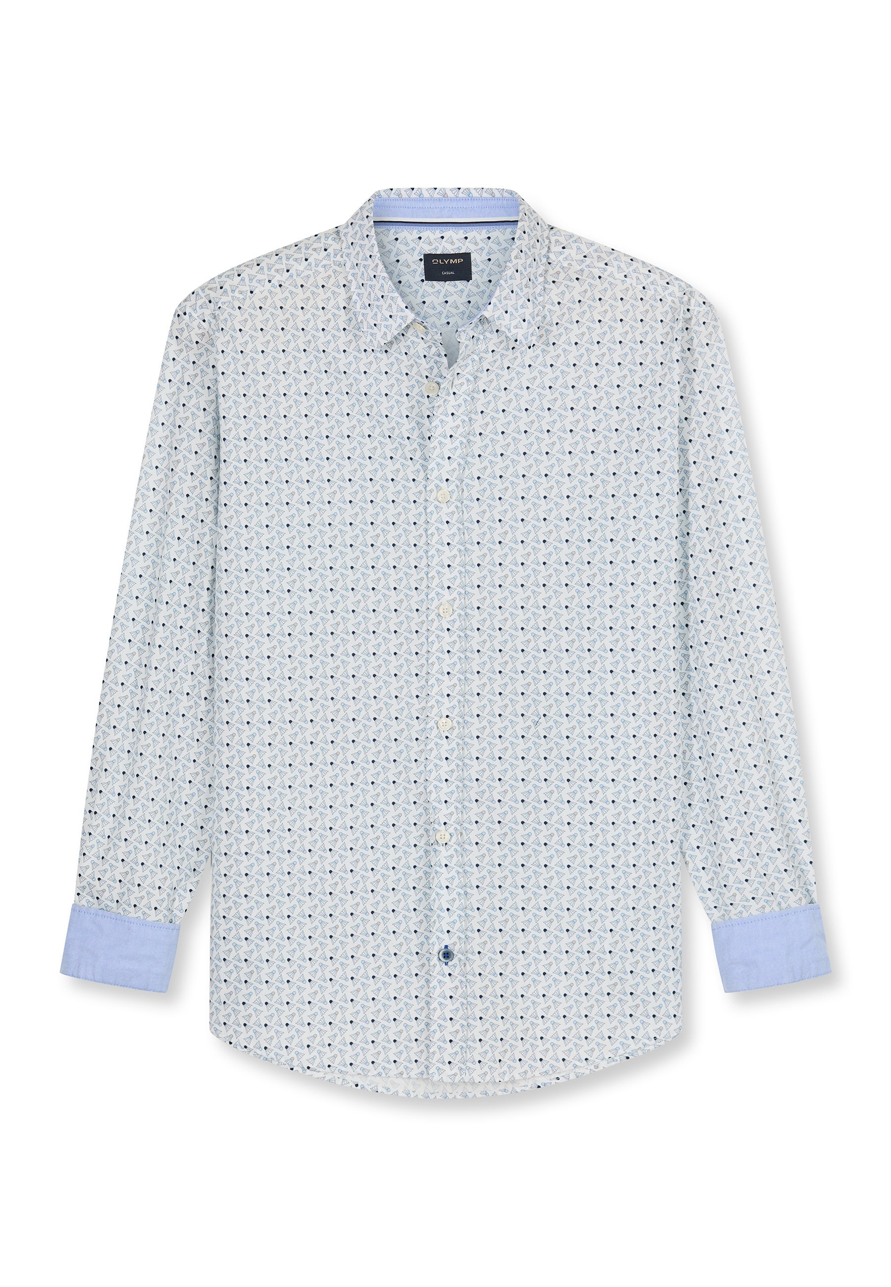 OLYMP Langarmhemd "OLYMP Casual, regular fit, Kent" günstig online kaufen