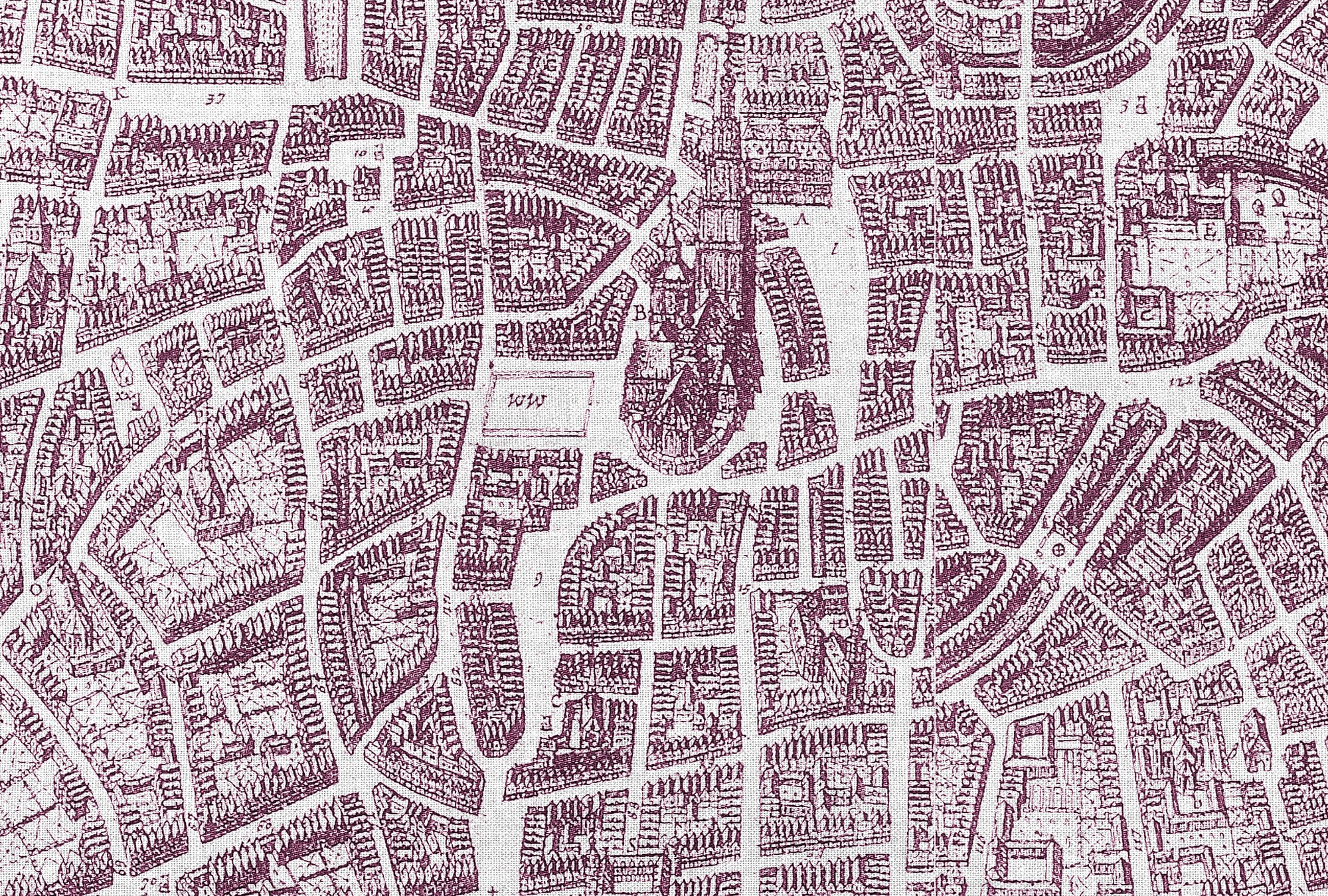 Architects Paper Fototapete "Atelier 47 Ancient City View 3" Stadt glatt Vlies, Wand, Schräge, Decke