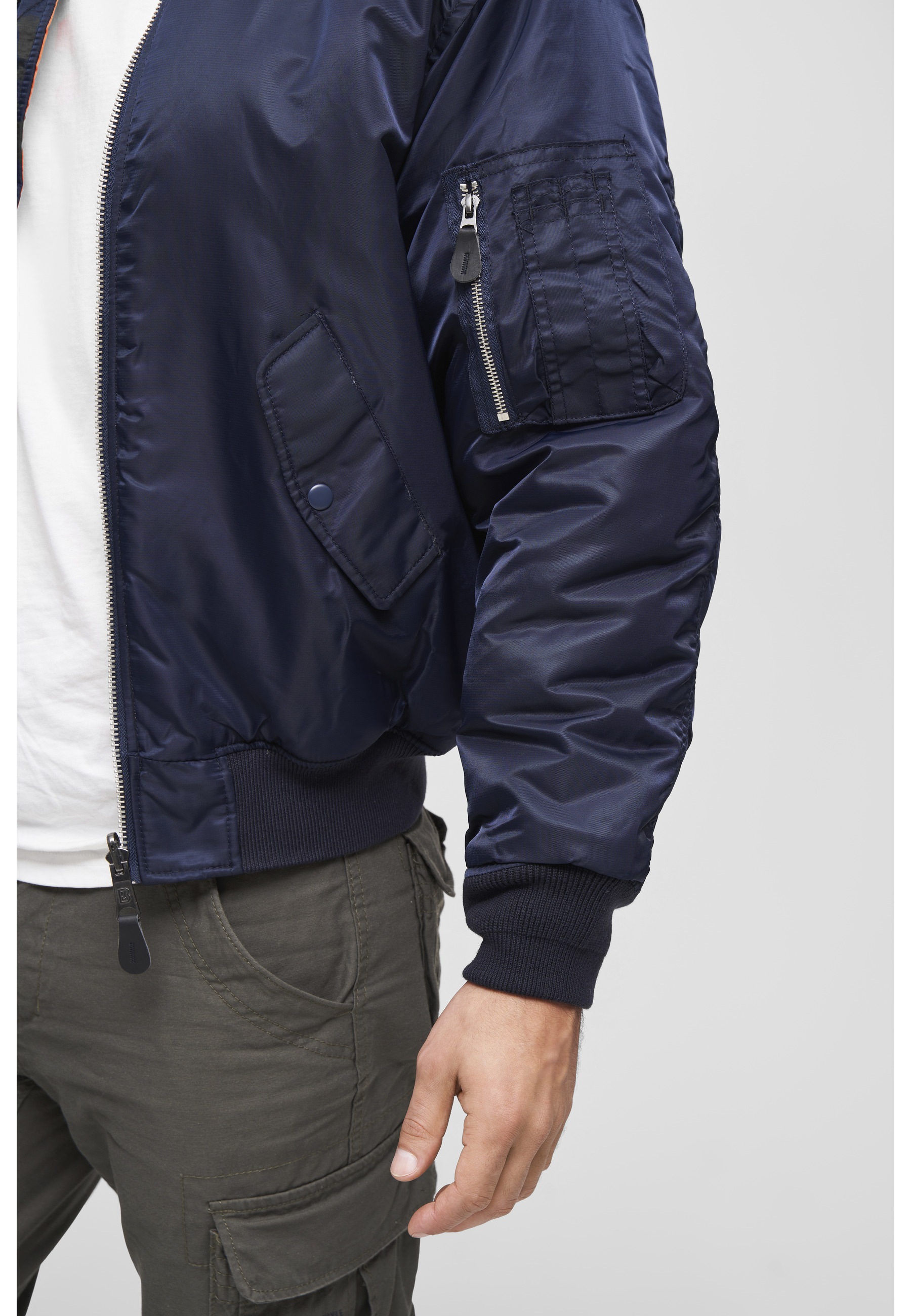 Brandit Anorak »Brandit Herren MA1 Bomber Jacket« 1 Stk. tlg. ohne Kapuze