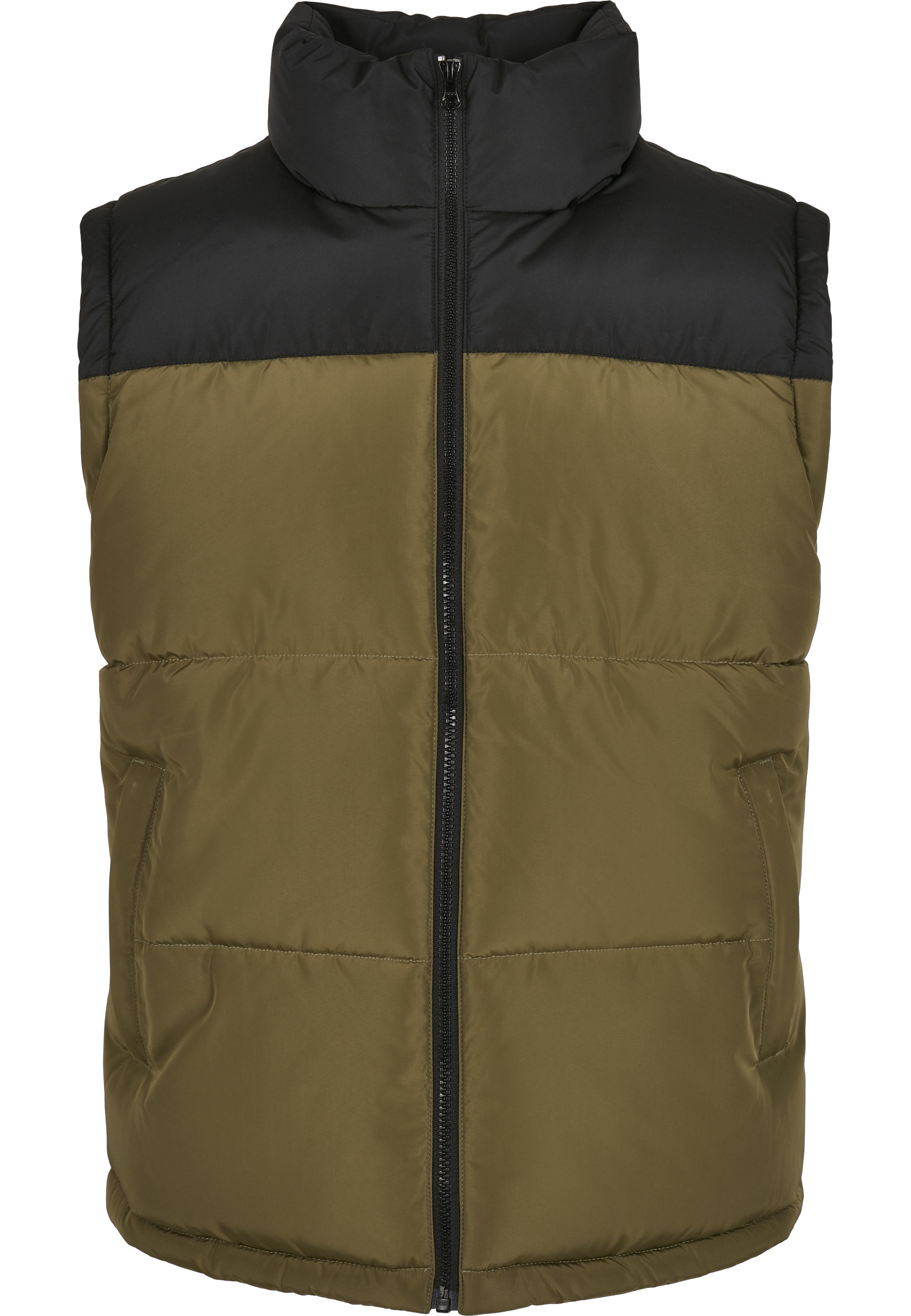 URBAN CLASSICS Jerseyweste "Urban Classics Herren Block Puffer Vest" 1 Stk. günstig online kaufen