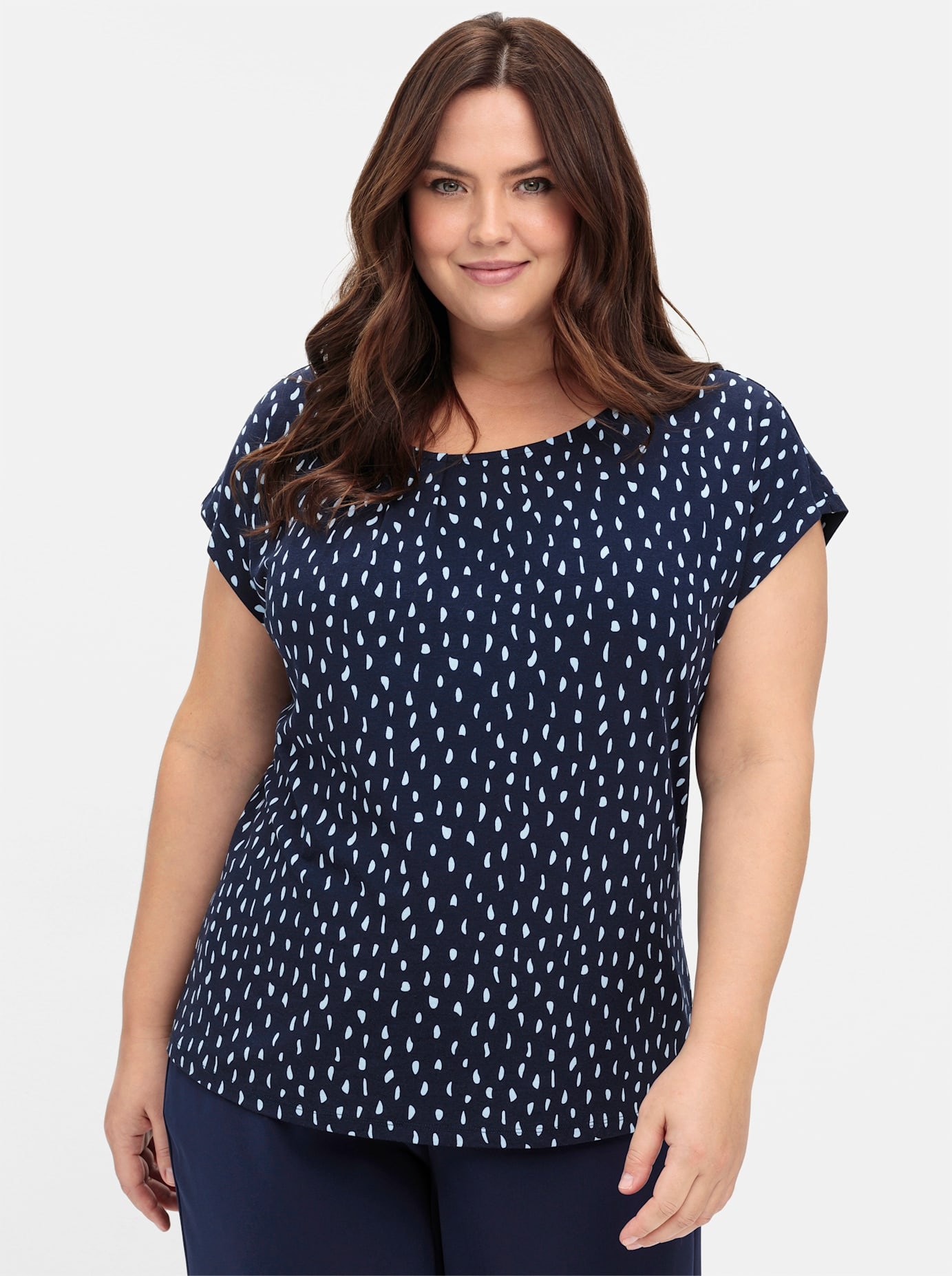 Sheego Kurzarmshirt "Kurzarmshirt", 1 Stk. günstig online kaufen