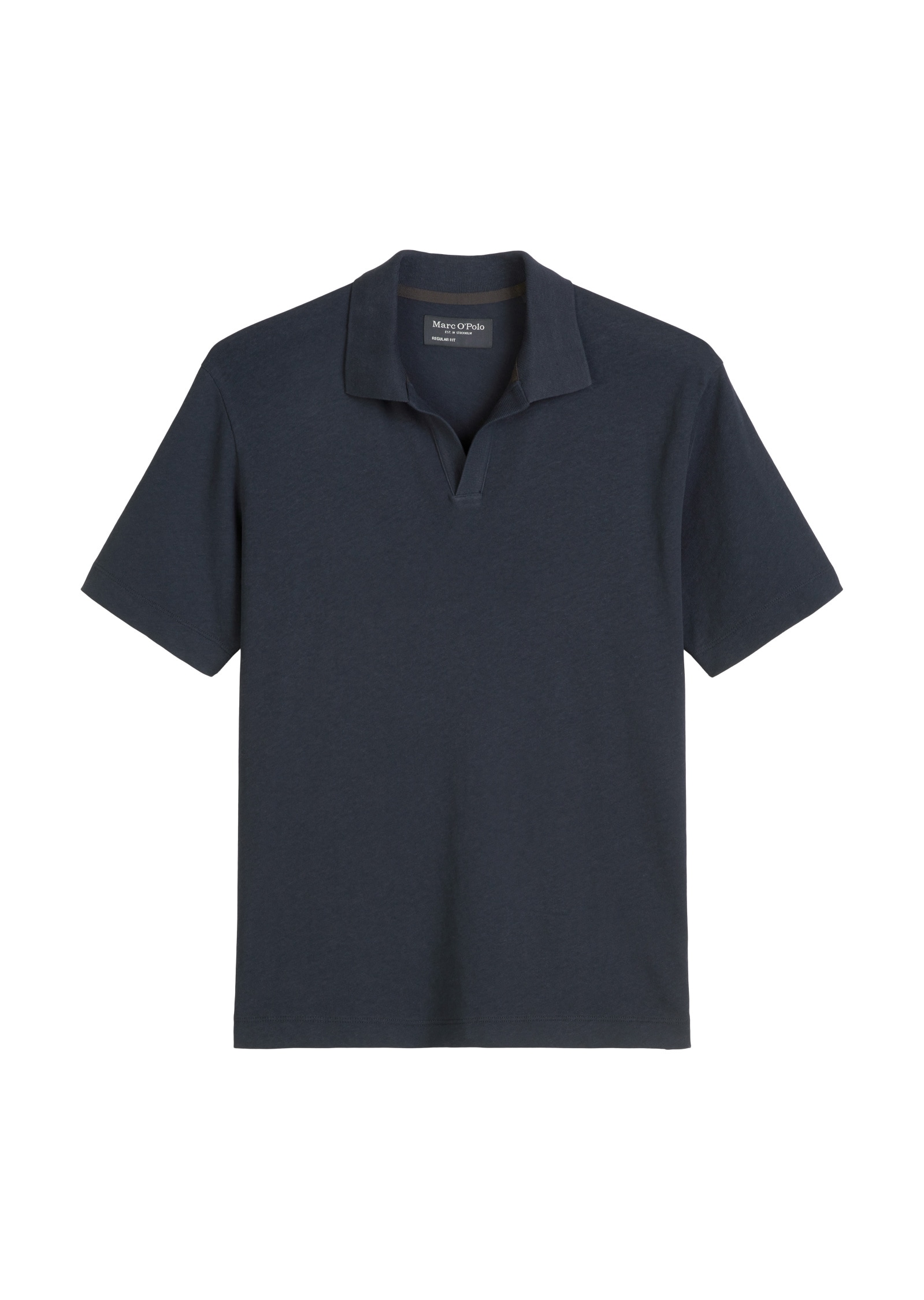 Marc O'Polo Poloshirt »aus Bio-Baumwolle und Leinen«